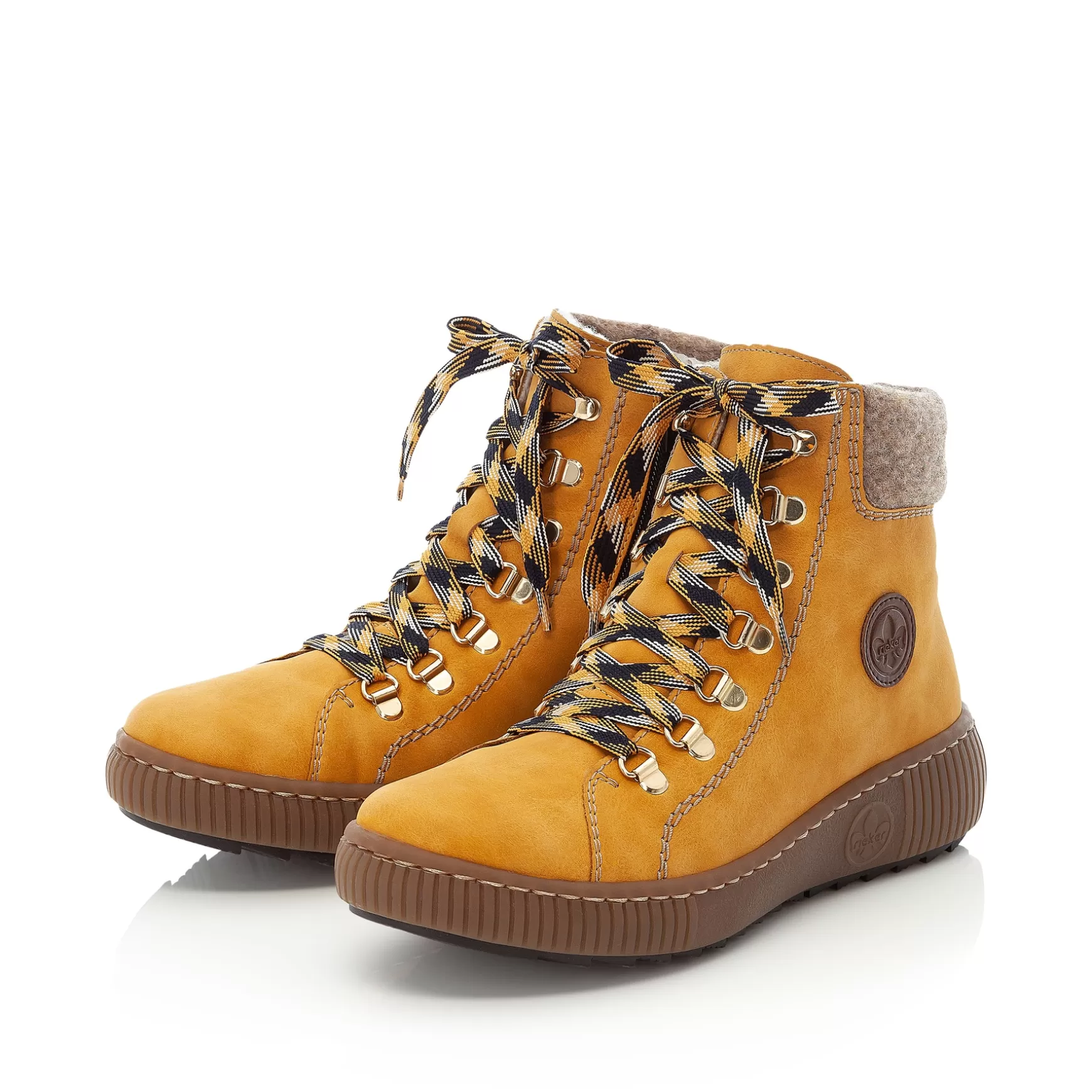 Women'S Corded Boots Sunflower Yellow-Rieker Store