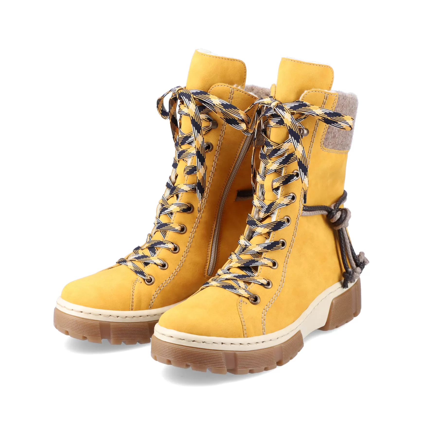 Women'S Corded Boots Sunflower Yellow-Rieker Flash Sale