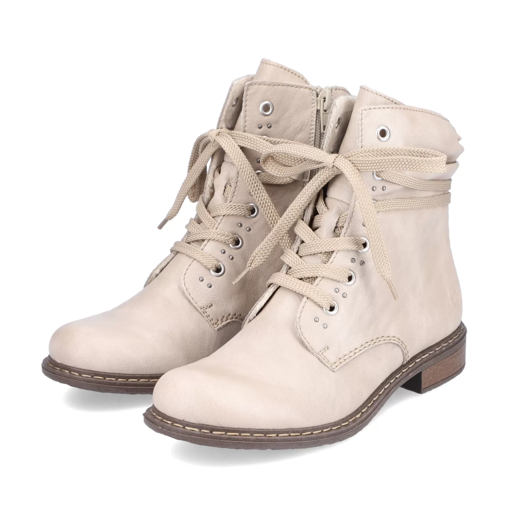 Women'S Corded Boots Vanilla Beige-Rieker Best