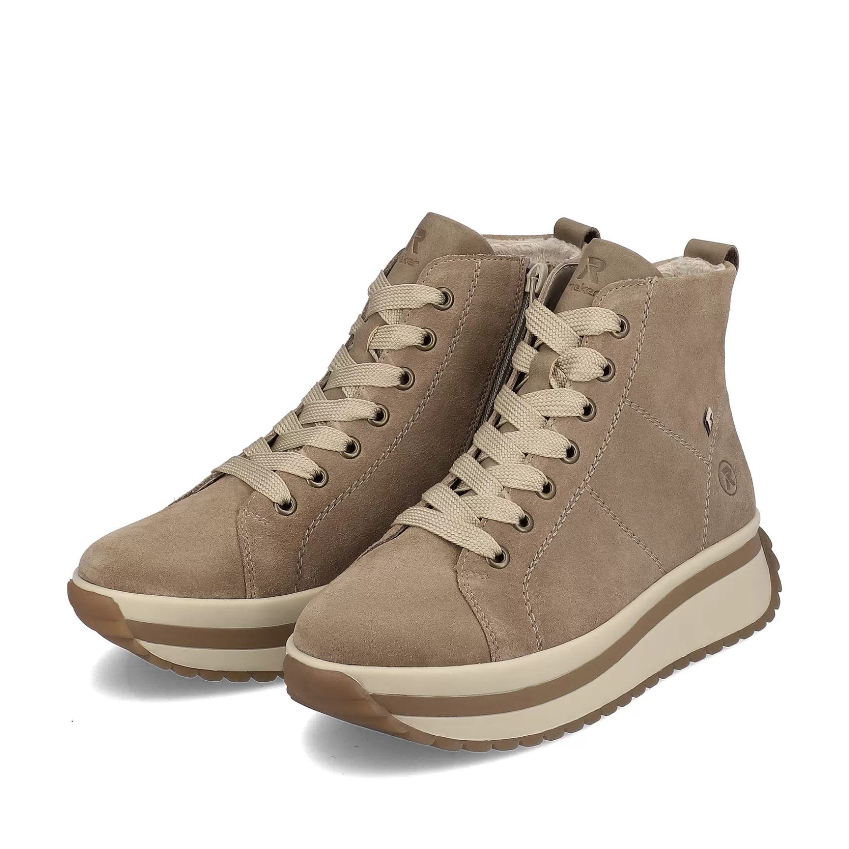 Women'S High Sneaker Hazel Wood-Rieker Discount