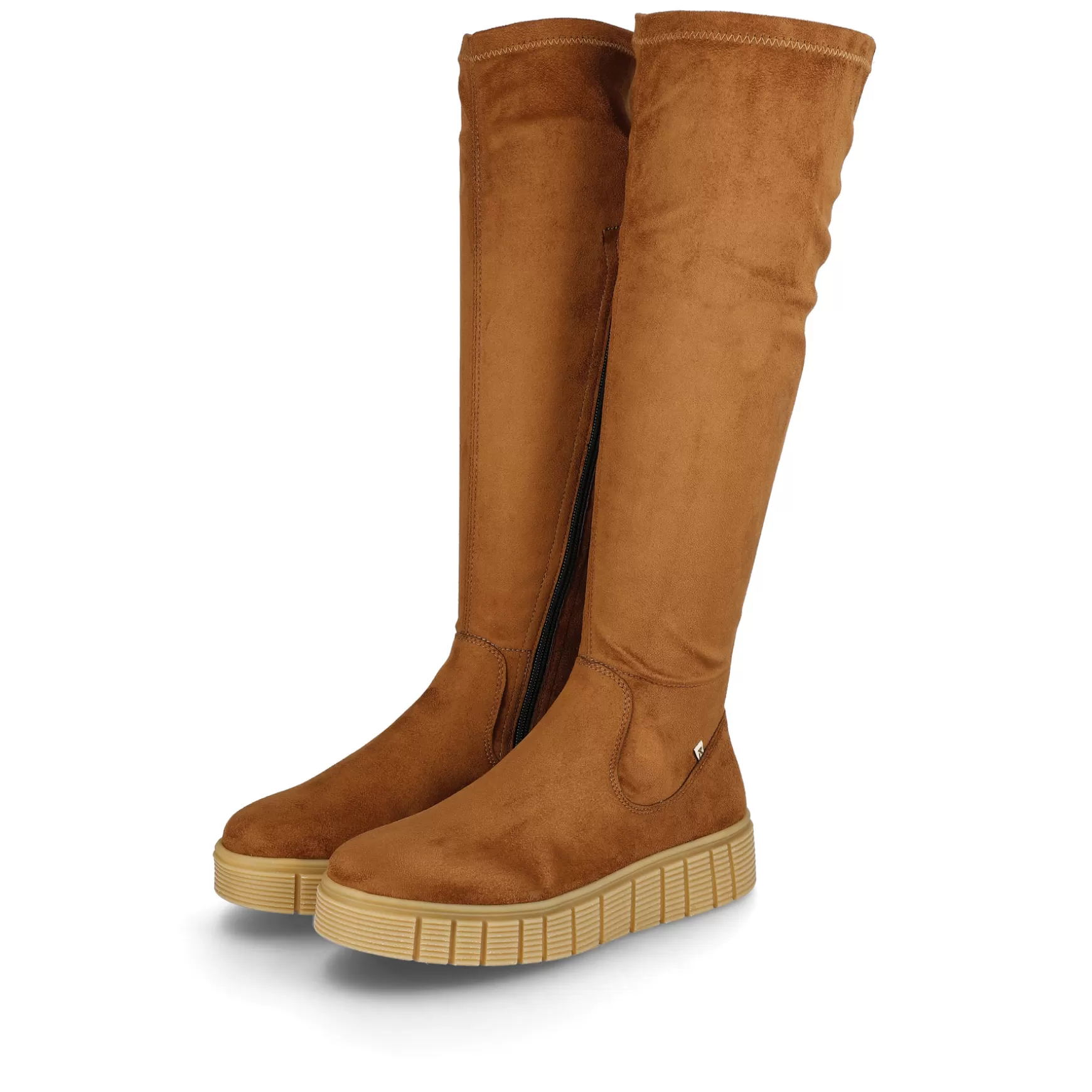 Women'S High-Shaft Boots Caramel Brown-Rieker Online