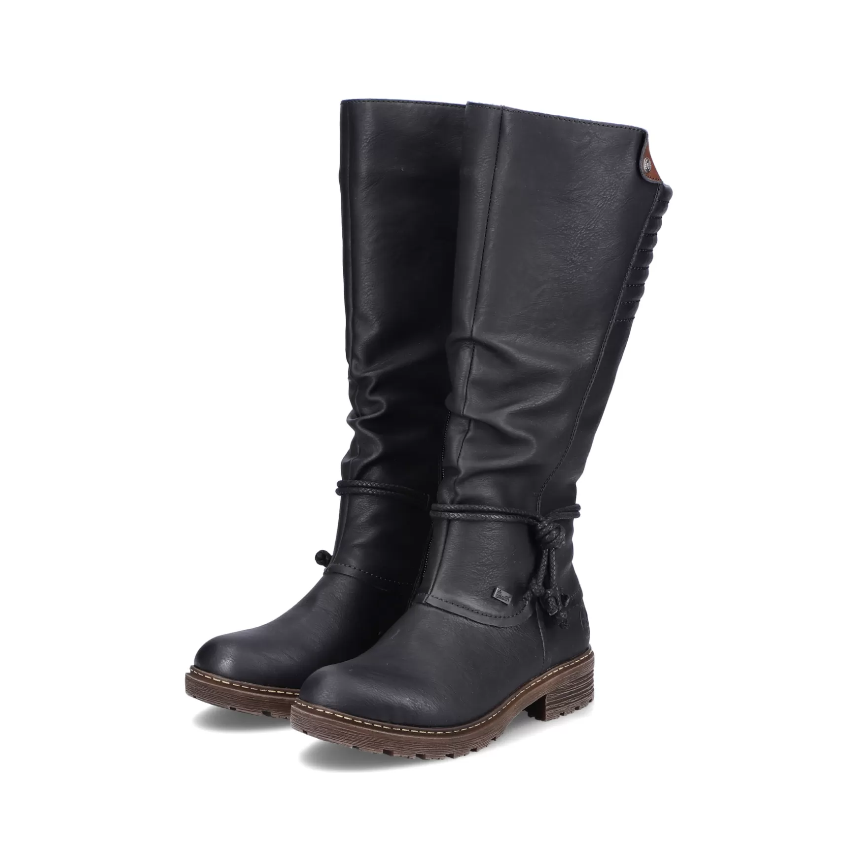 Women'S High-Shaft Boots Deep Black-Rieker Store