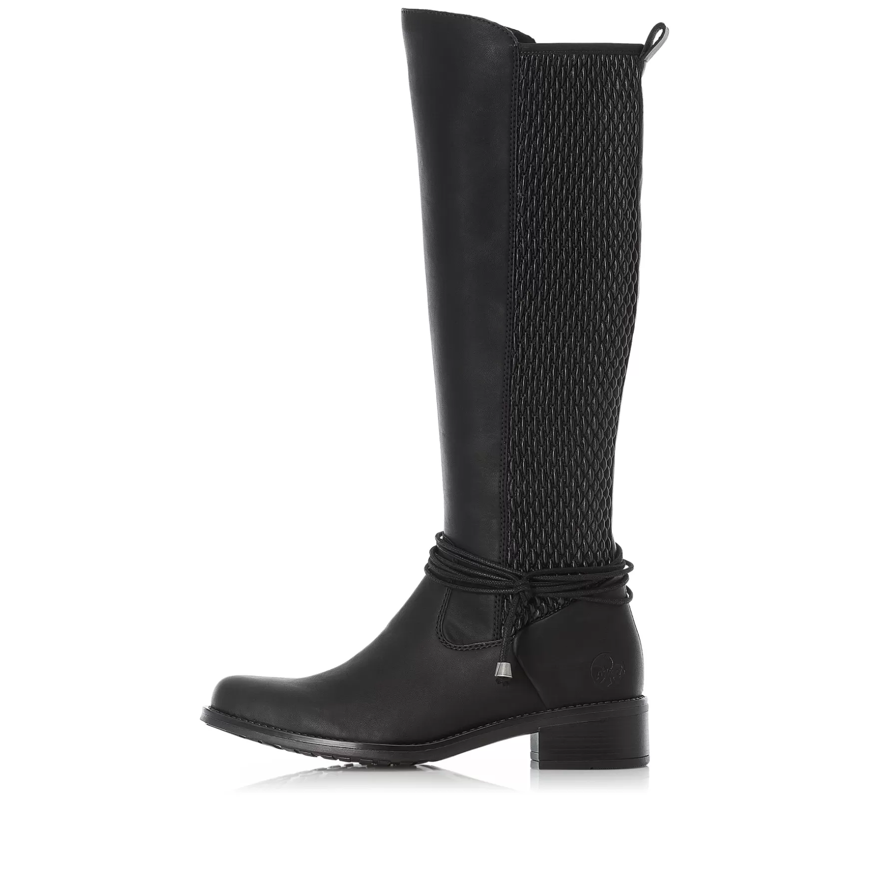 Women'S High-Shaft Boots Deep Black-Rieker Clearance