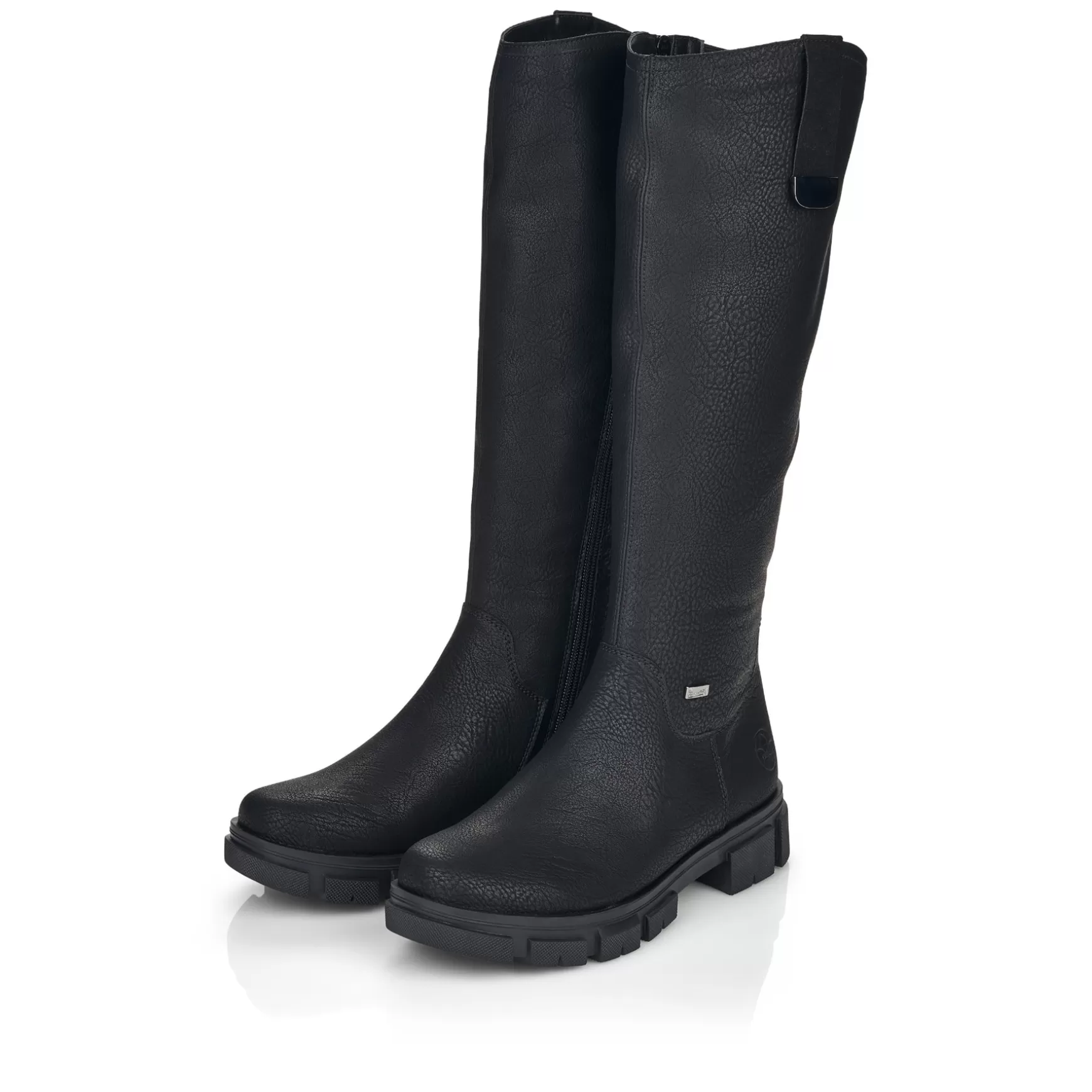 Women'S High-Shaft Boots Deep Black-Rieker Best Sale