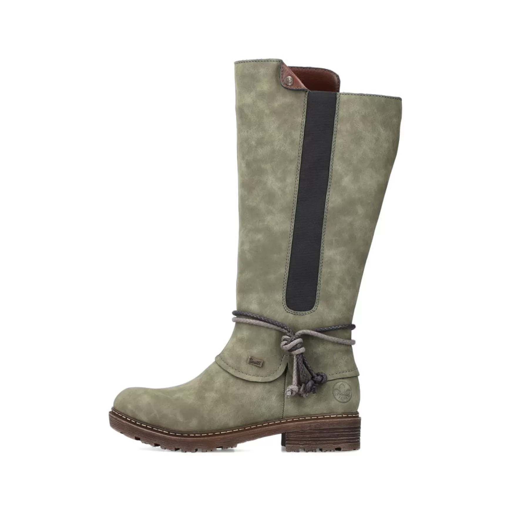 Women'S High-Shaft Boots Leaf Green-Rieker Outlet