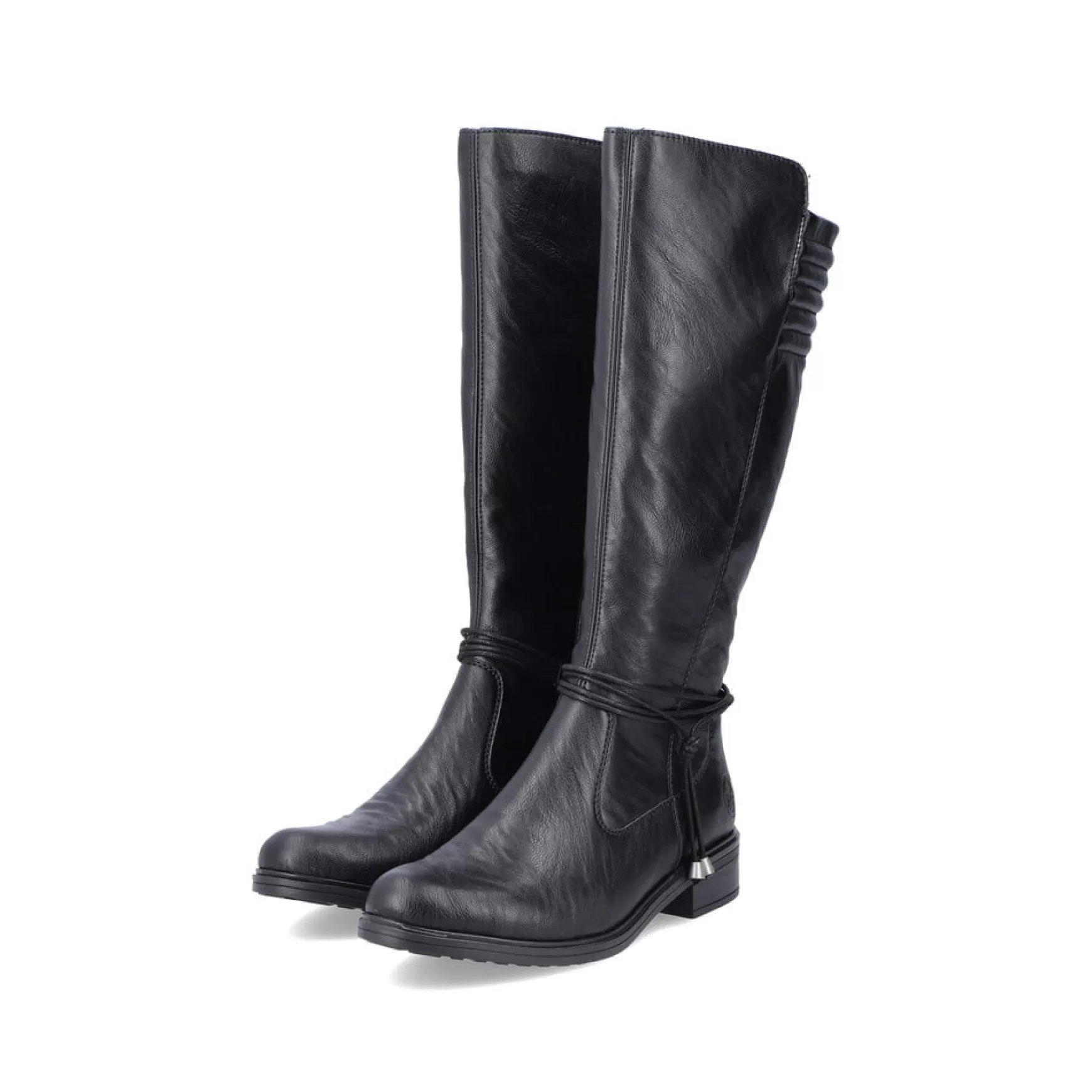 Women'S High-Shaft Boots Night Black-Rieker Clearance