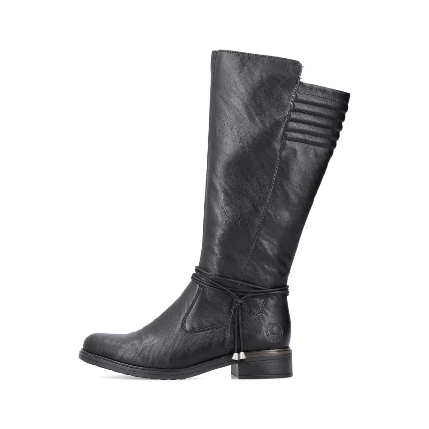 Women'S High-Shaft Boots Night Black-Rieker Clearance