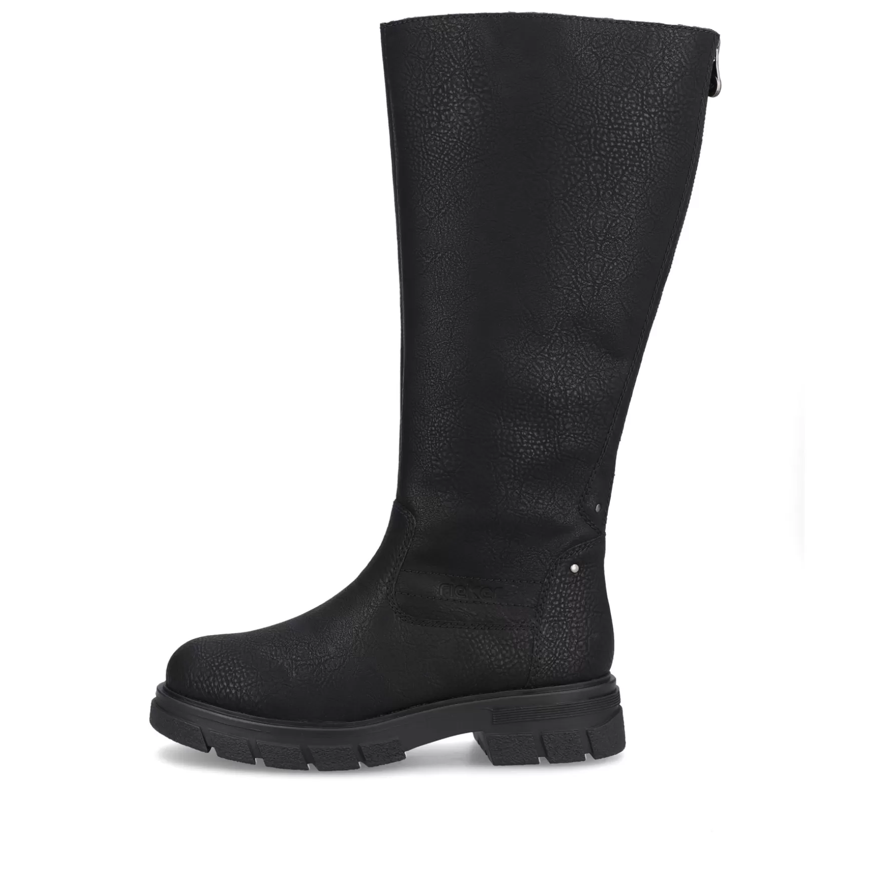 Women'S High-Shaft Boots Night Black-Rieker Best