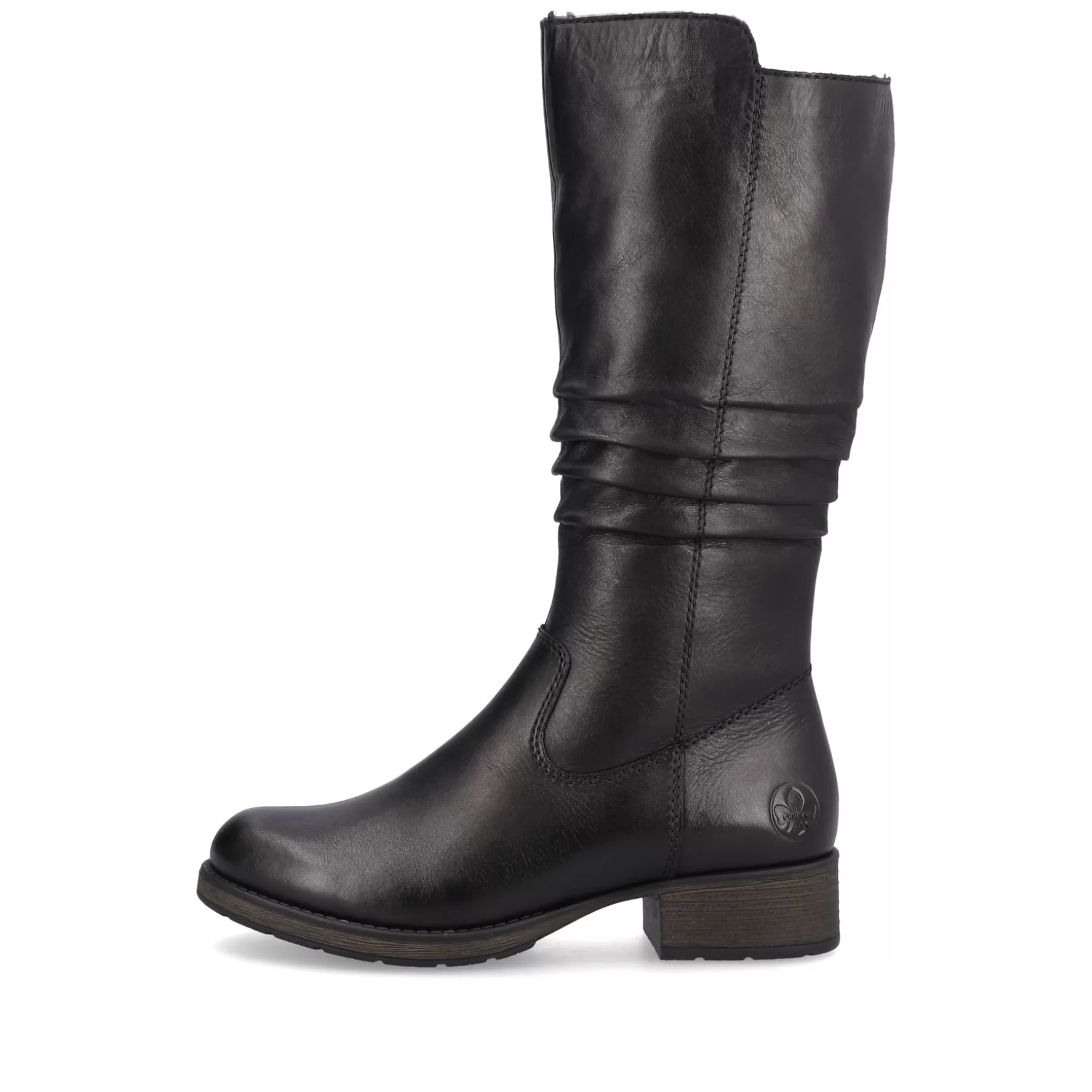 Women'S High-Shaft Boots Night Black-Rieker Shop