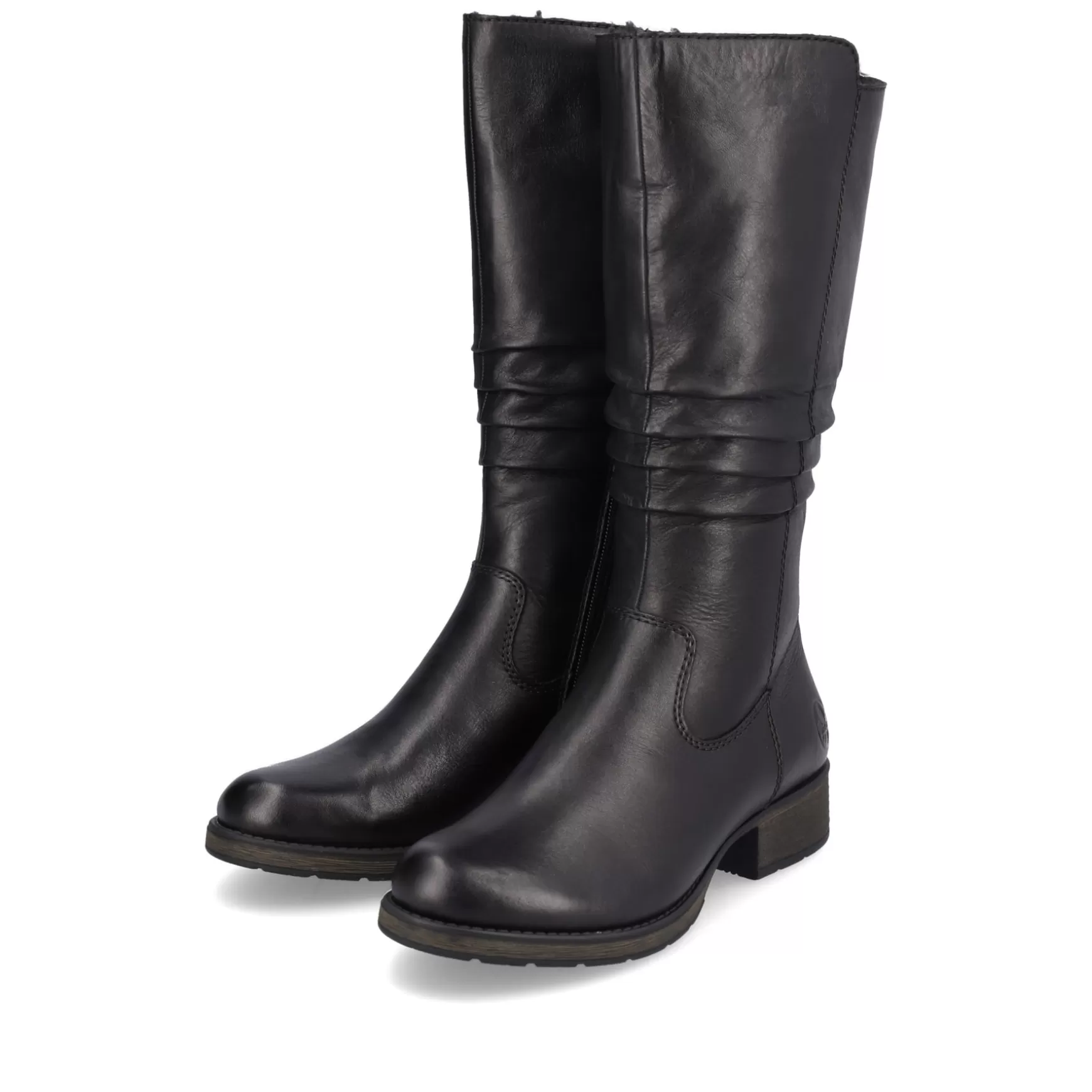 Women'S High-Shaft Boots Night Black-Rieker Shop