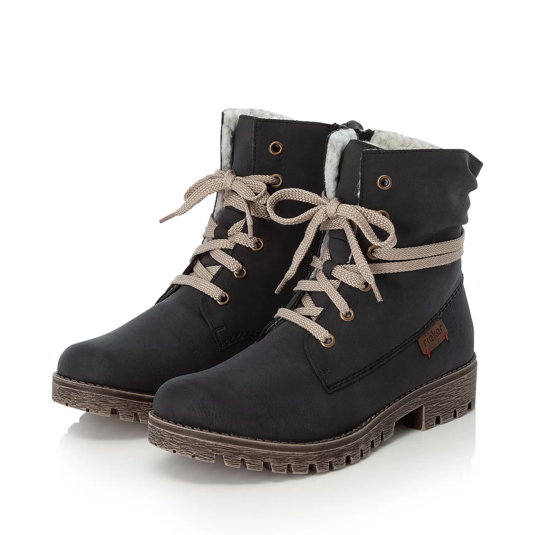 Women'S Laced Boots Ocean Blue-Rieker Outlet