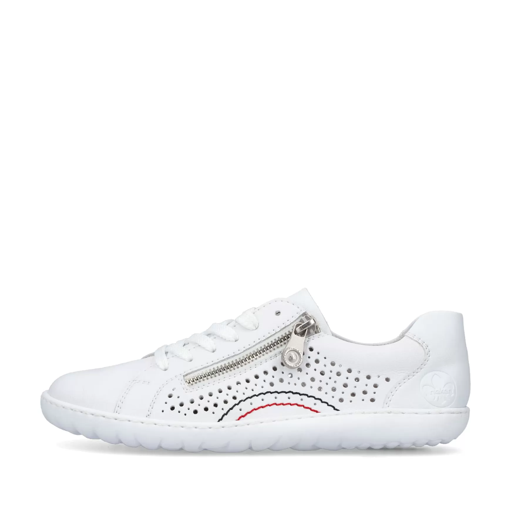 Women'S Laced Shoes Pearl White-Rieker Best Sale