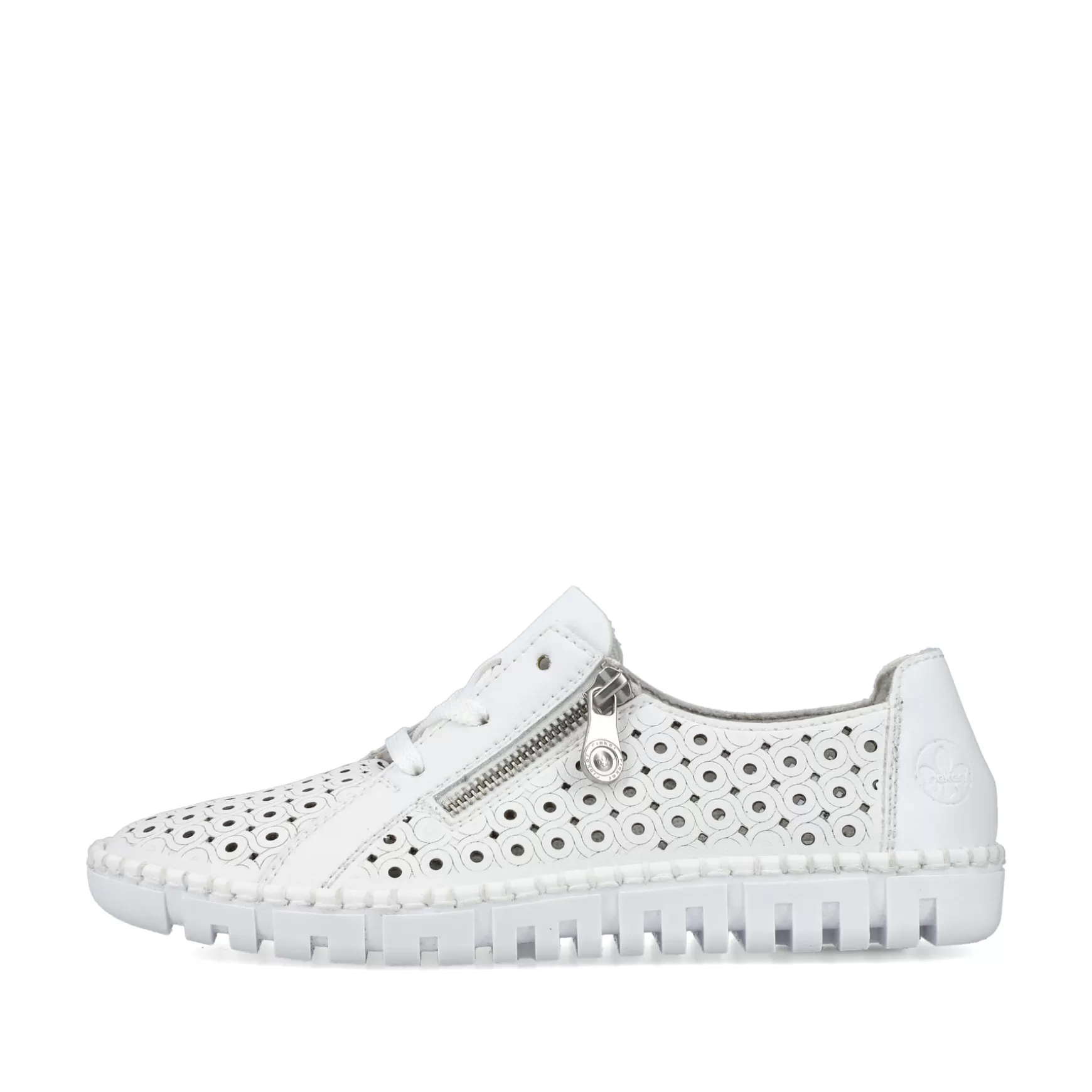 Women'S Laced Shoes Pearl White-Rieker Hot