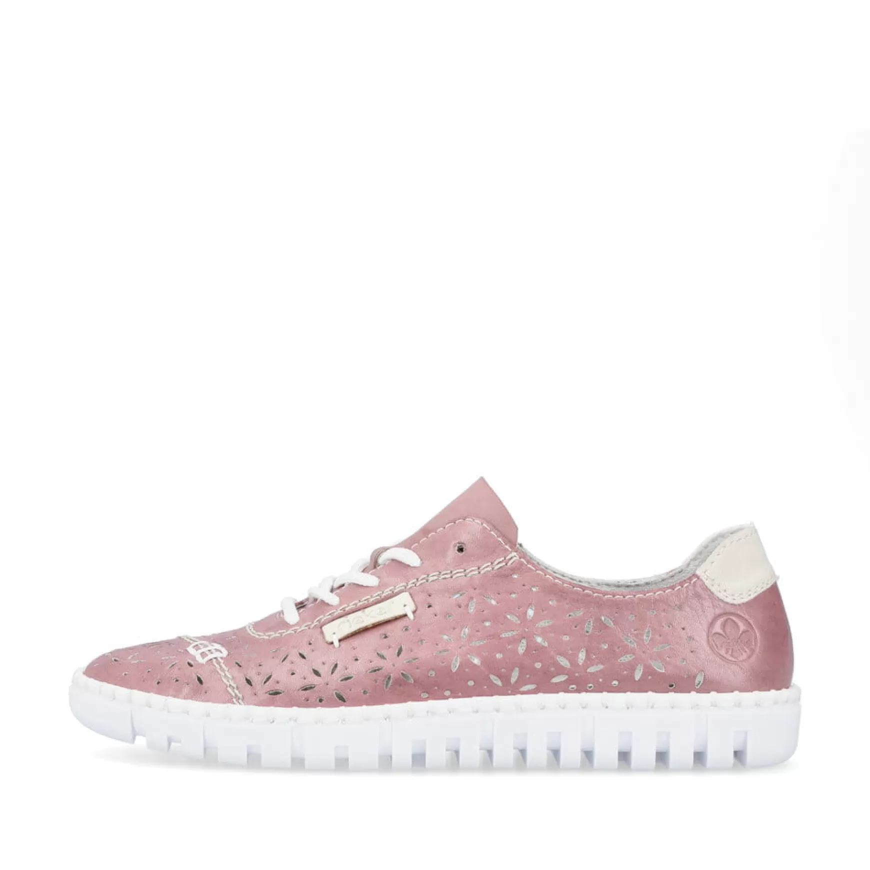 Women'S Lace-Up Shoes, Blood Pink-Rieker Shop