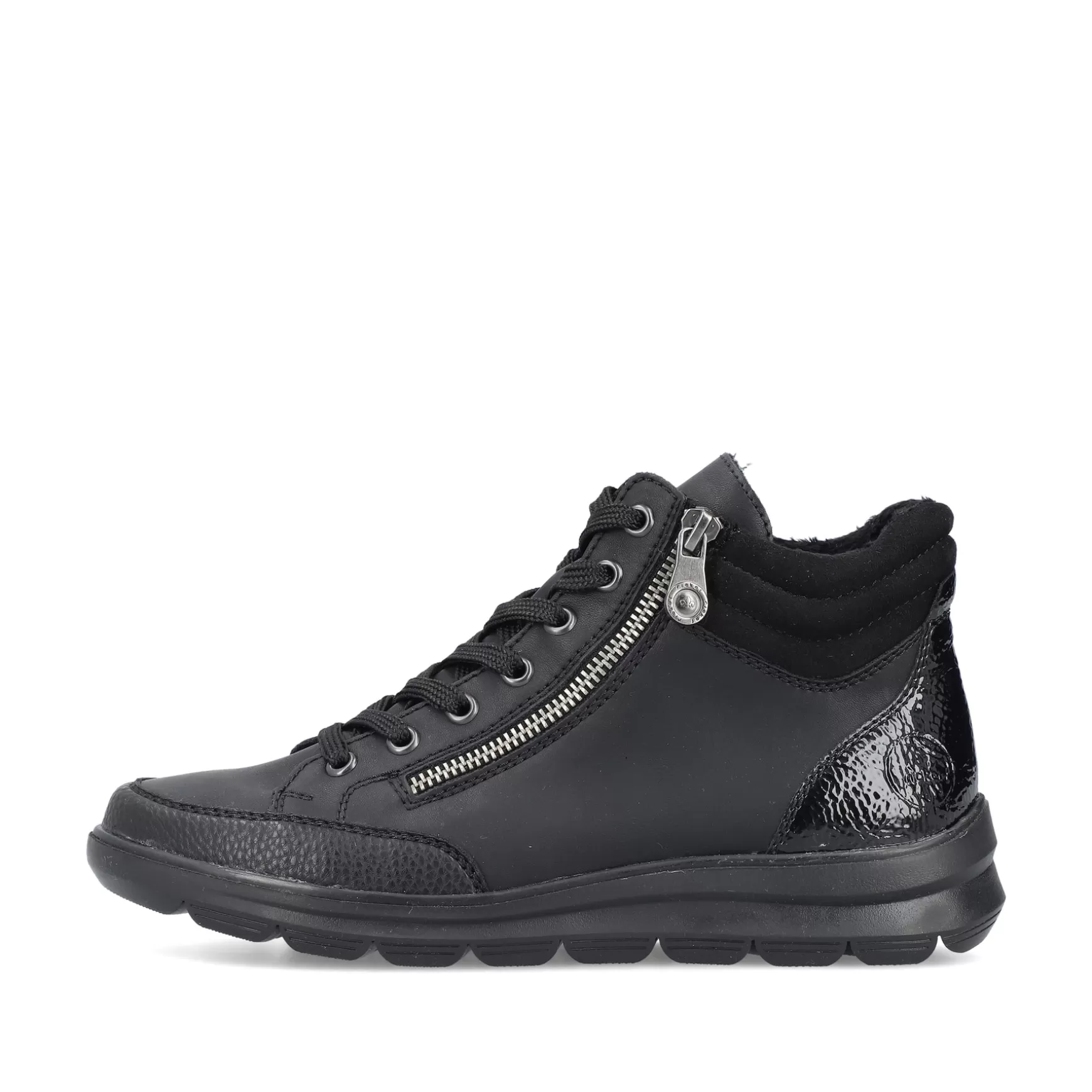 Women'S Lace-Up Shoes Deep Black-Rieker Online