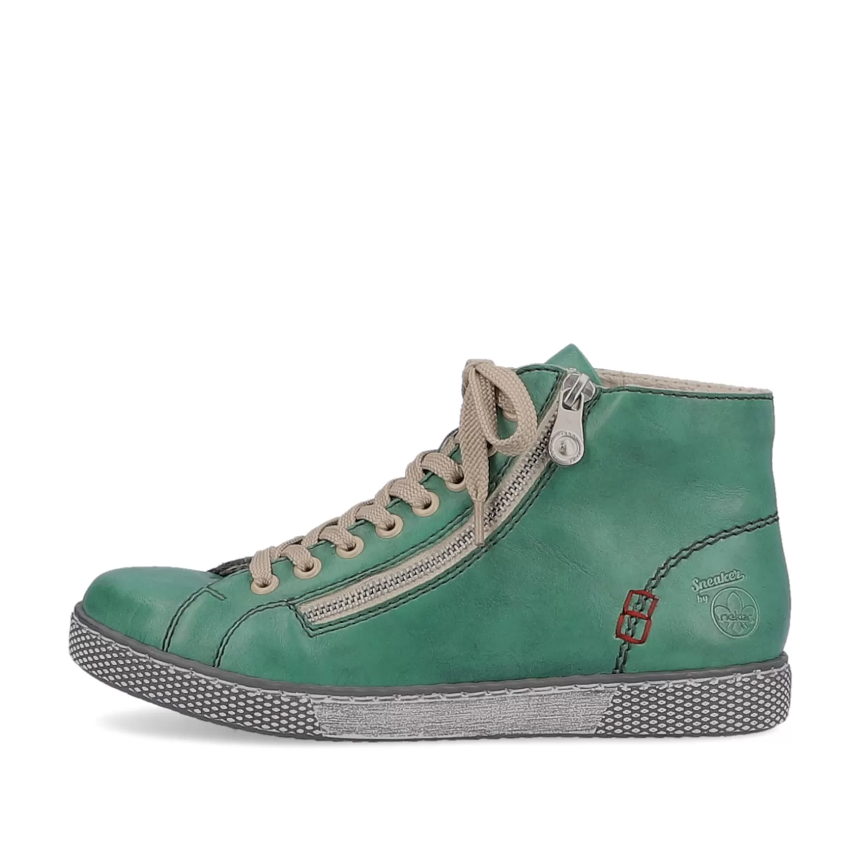 Women'S Lace-Up Shoes Emerald Green-Rieker Hot