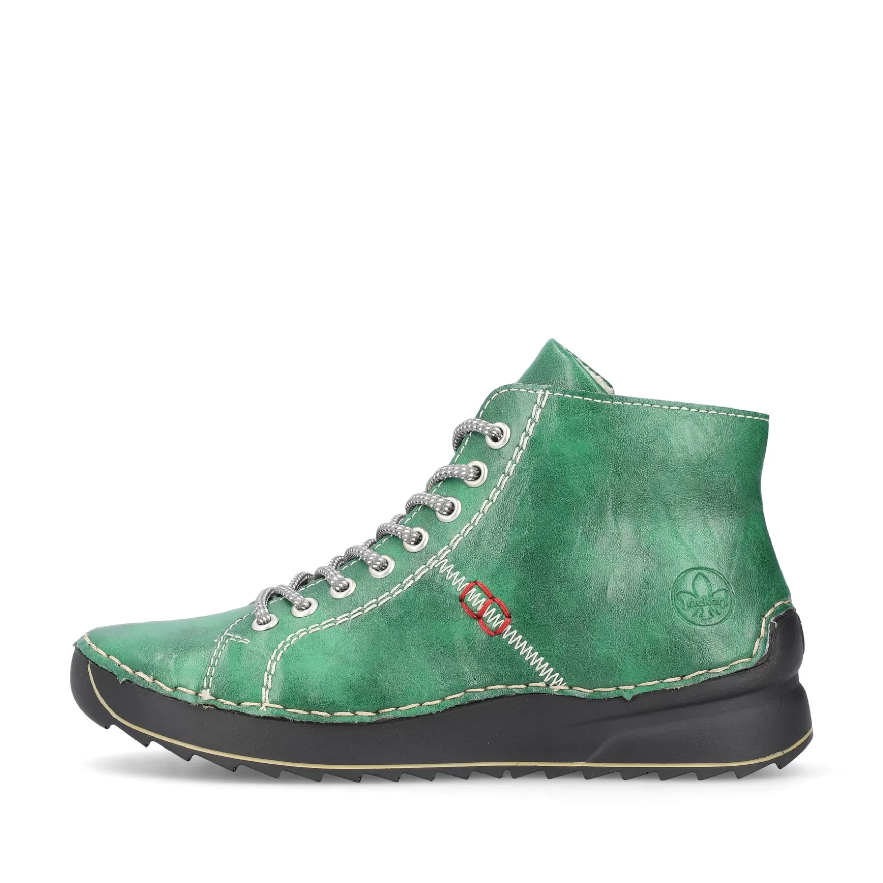 Women'S Lace-Up Shoes Emerald Green-Rieker Discount