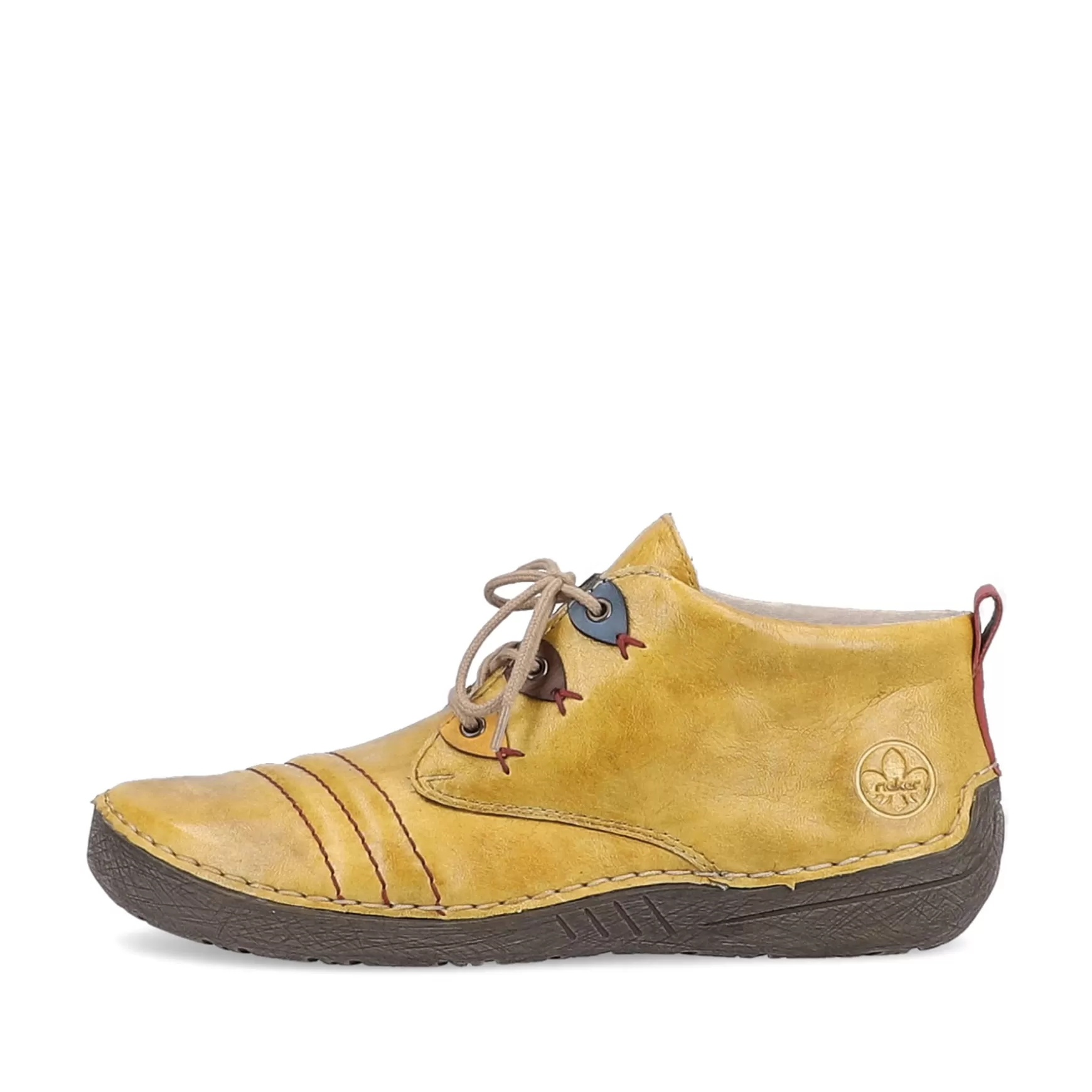 Women'S Lace-Up Shoes Exotic Yellow-Rieker Shop