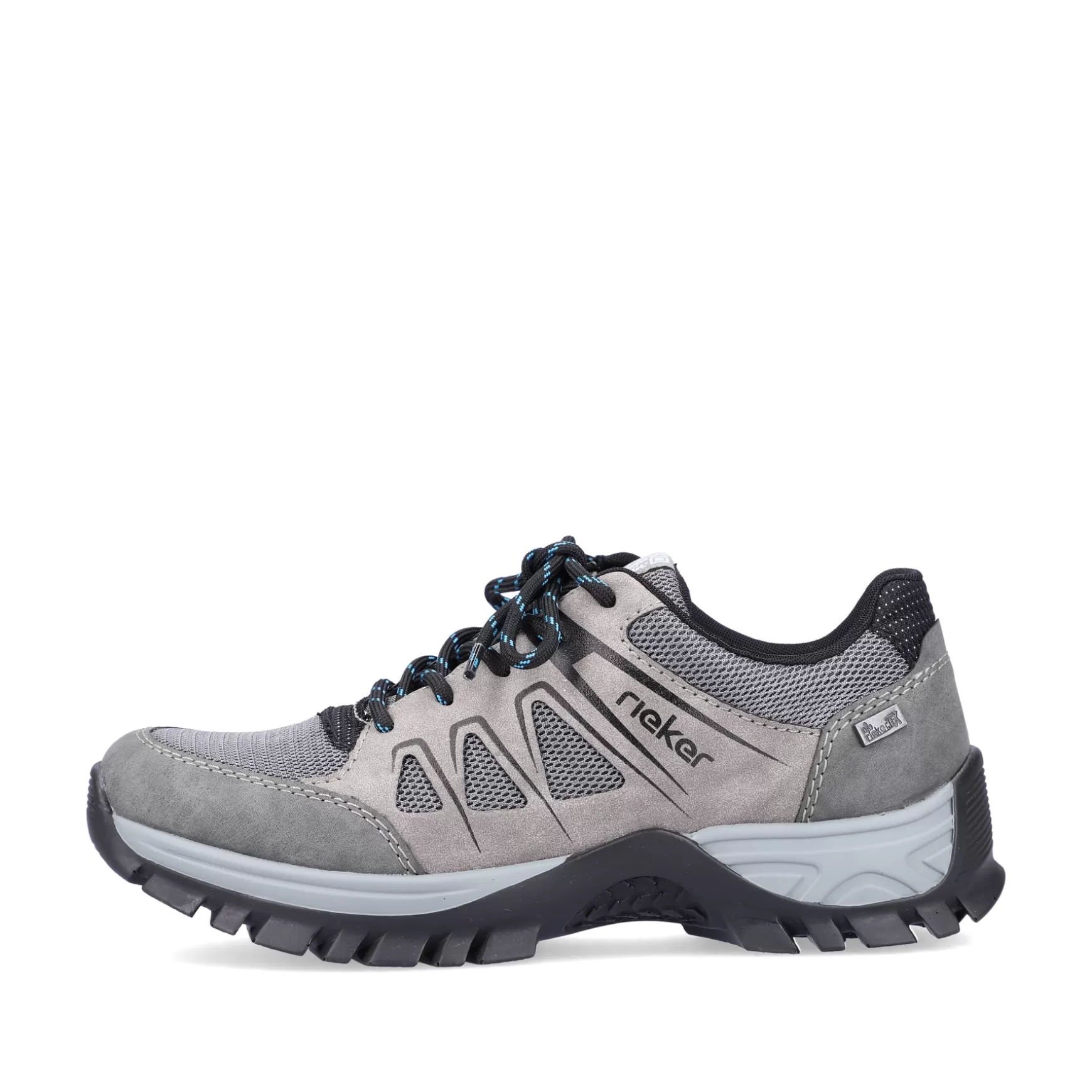 Women'S Lace-Up Shoes Steel Gray-Rieker Clearance