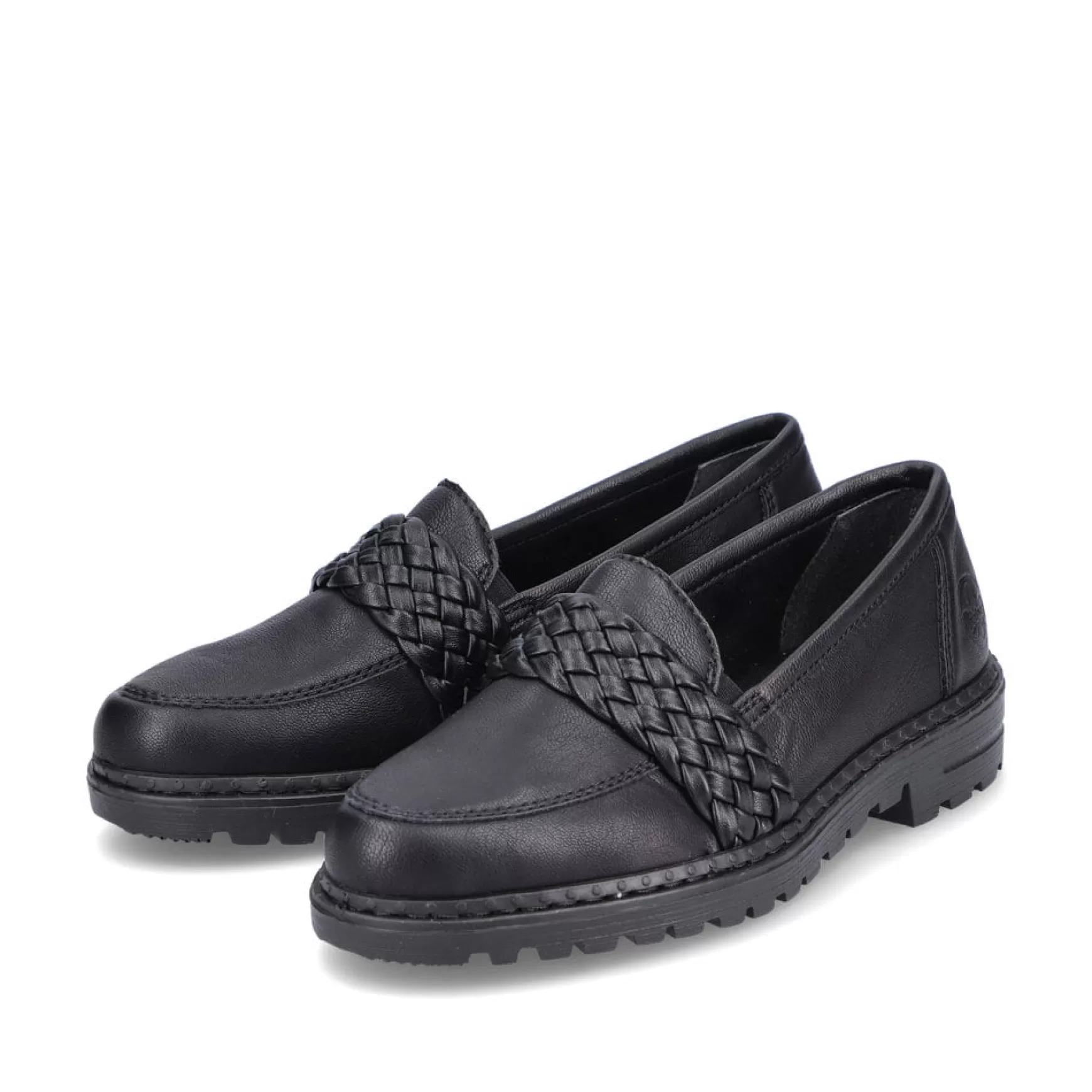 Women'S Loafers Graphite Black-Rieker Cheap