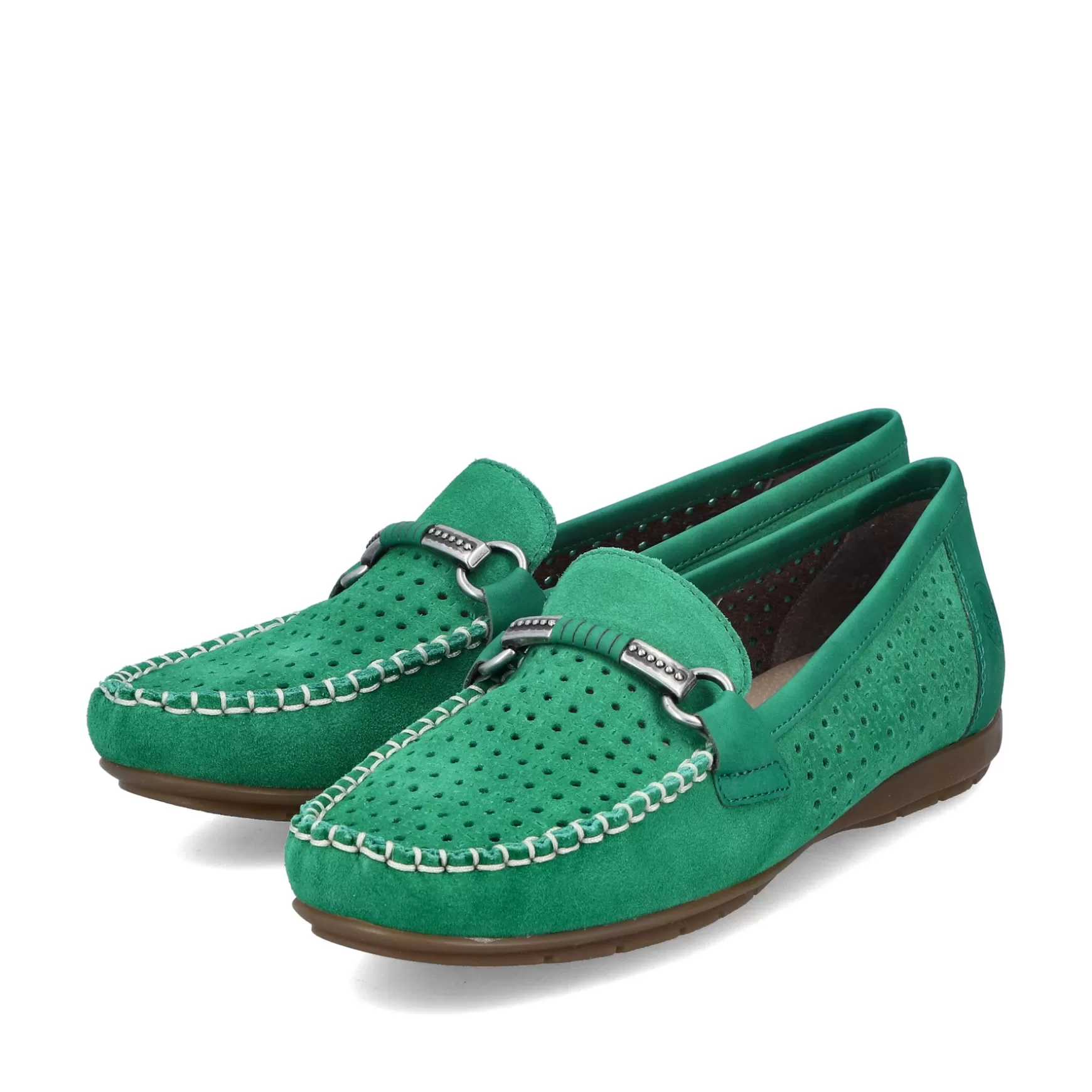 Women'S Loafers Grass Green-Rieker Best Sale