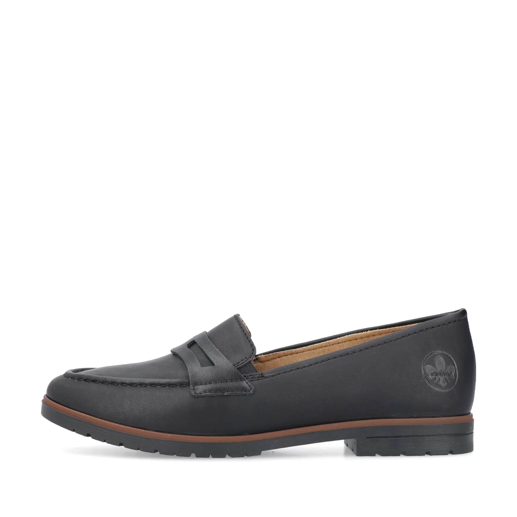 Women'S Loafers Jet Black-Rieker Discount