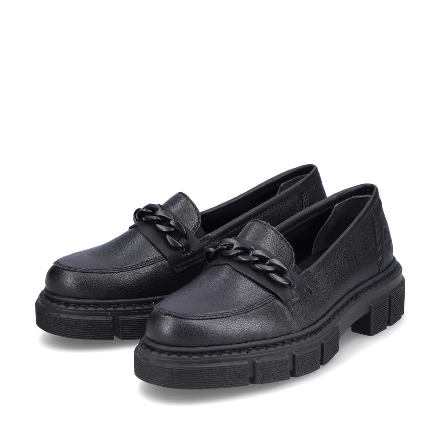 Women'S Loafers Jet Black-Rieker Store