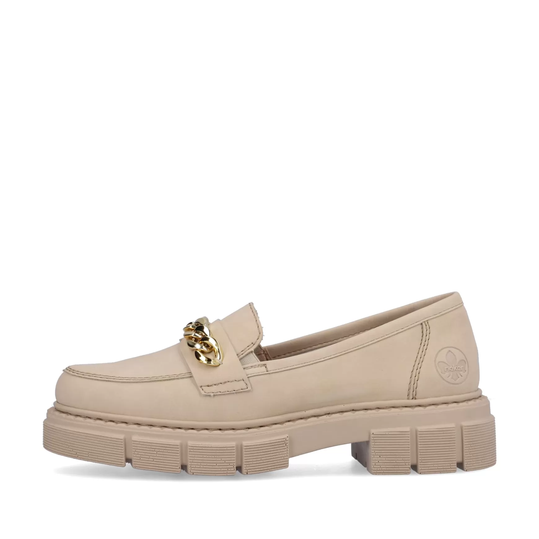 Women'S Loafers Light Beige-Rieker Flash Sale