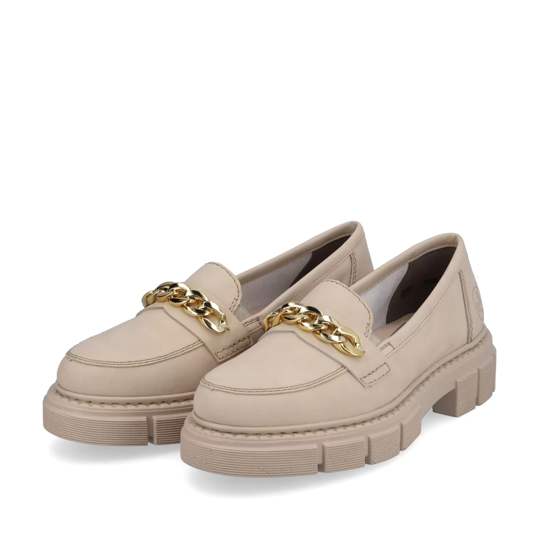 Women'S Loafers Light Beige-Rieker Flash Sale