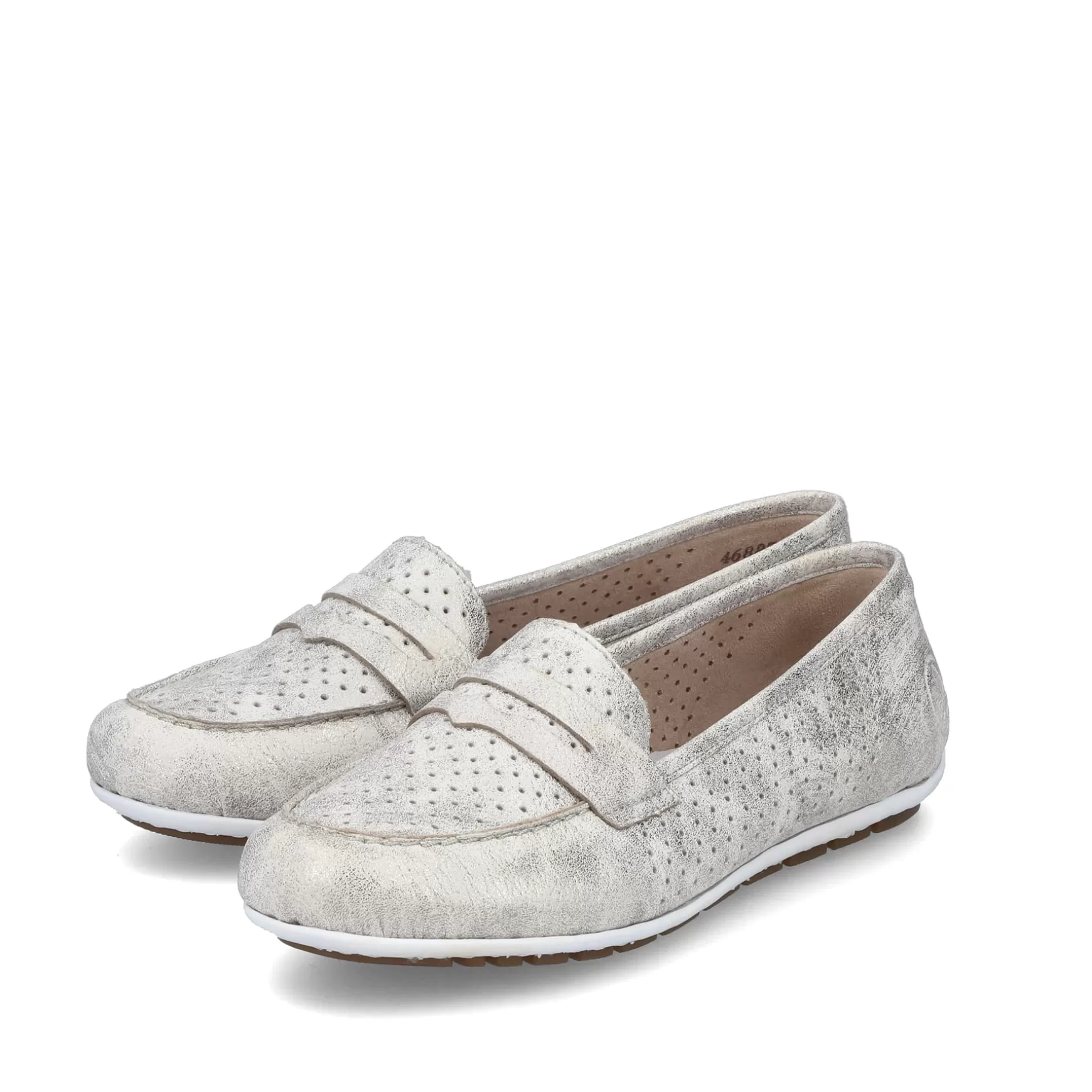 Women'S Loafers Light Beige-Rieker Best