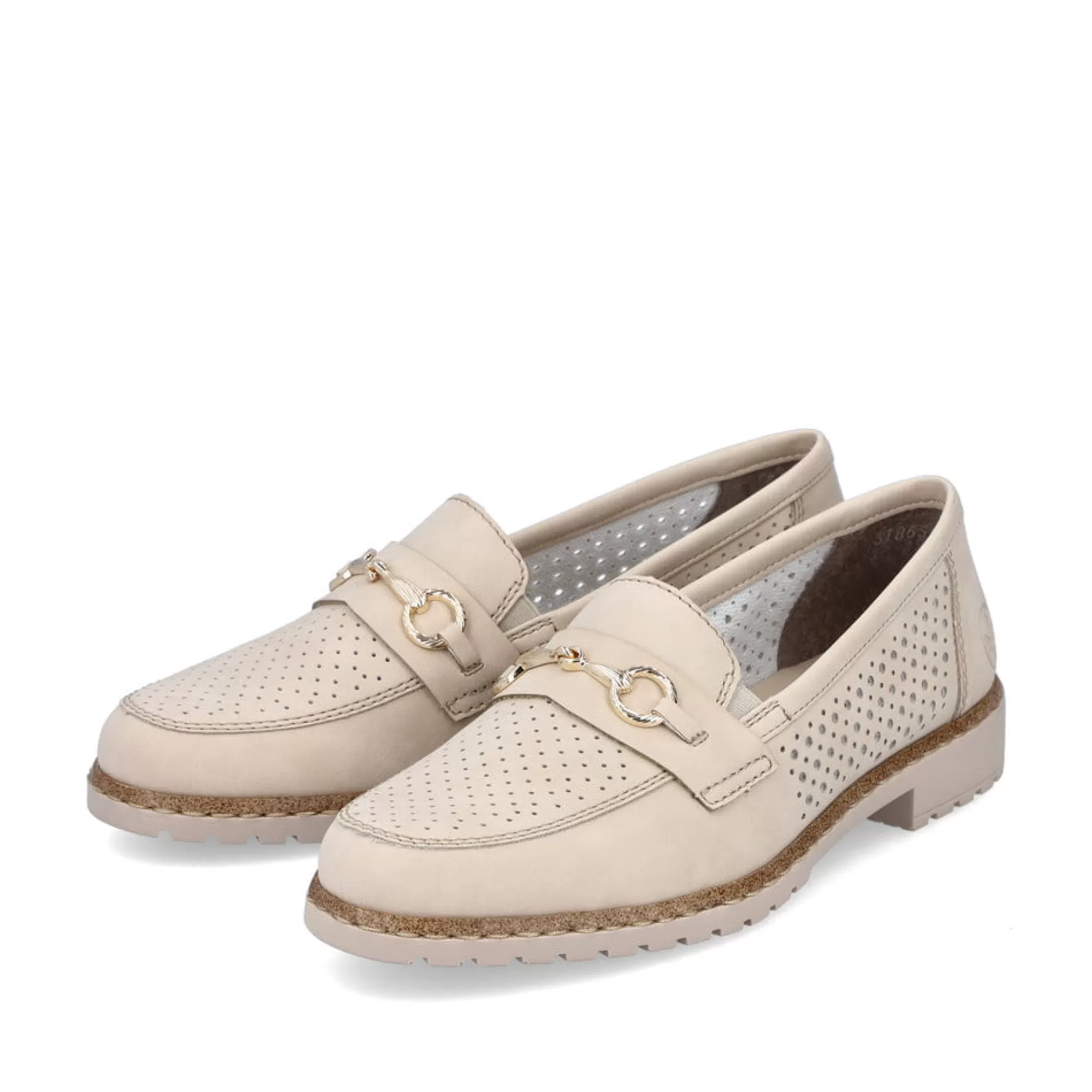 Women'S Loafers Light Beige-Rieker Online