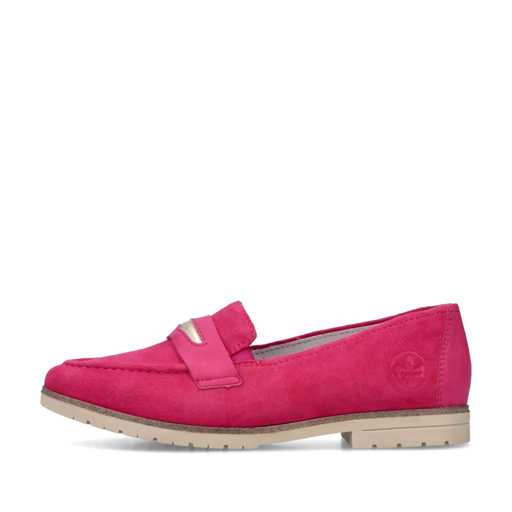 Women'S Loafers Magenta-Rieker Clearance