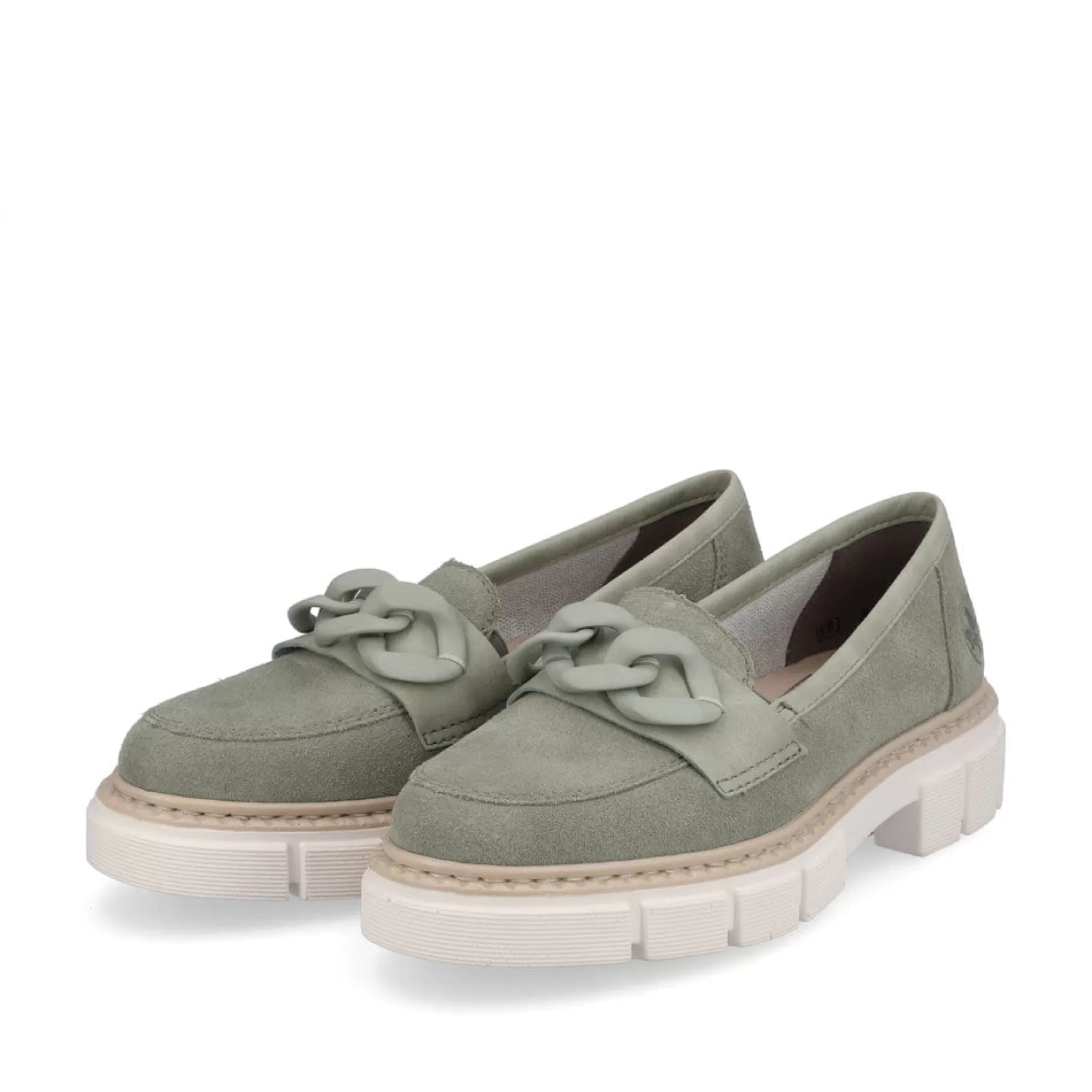 Women'S Loafers Mint Green-Rieker Outlet