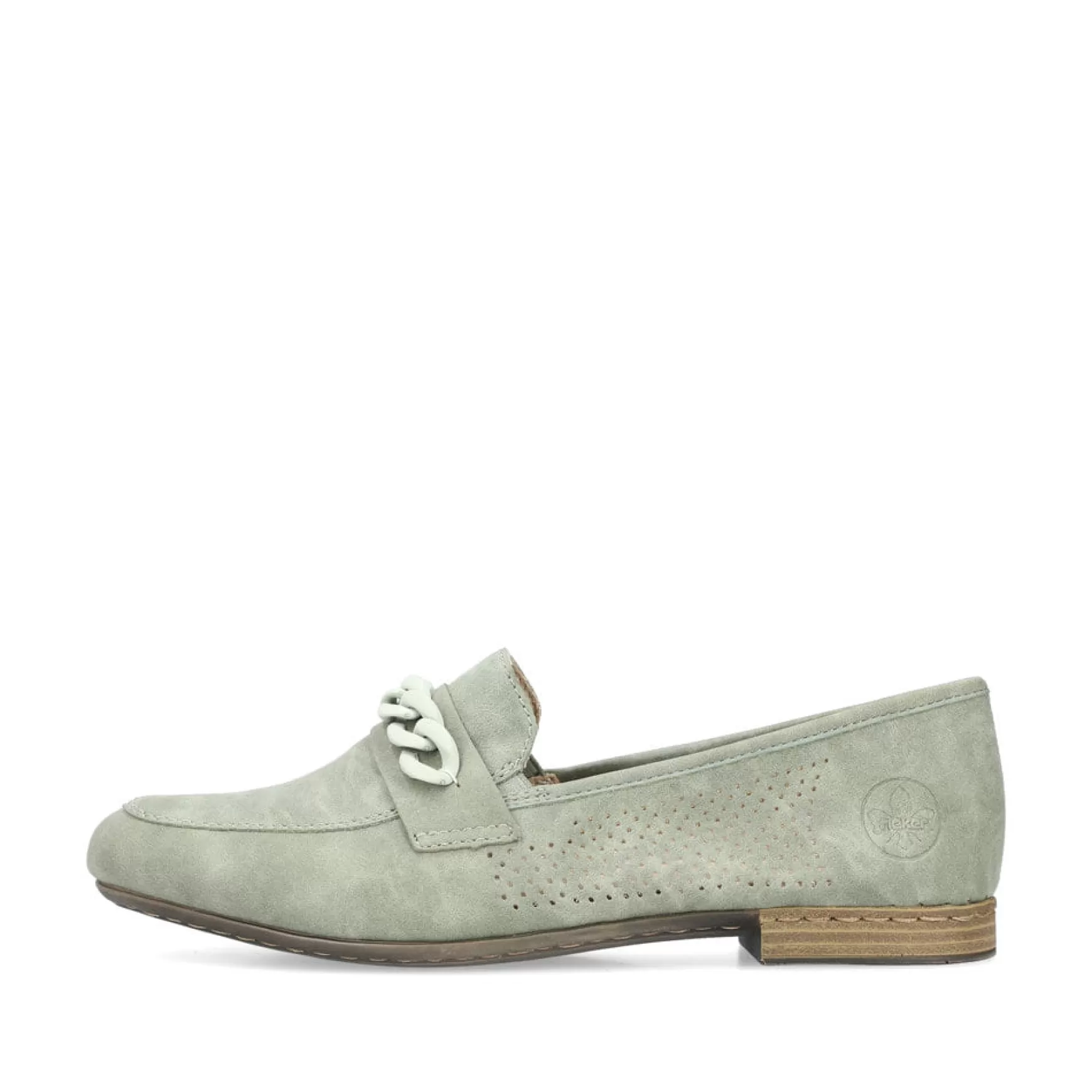 Women'S Loafers Mint Green-Rieker Clearance