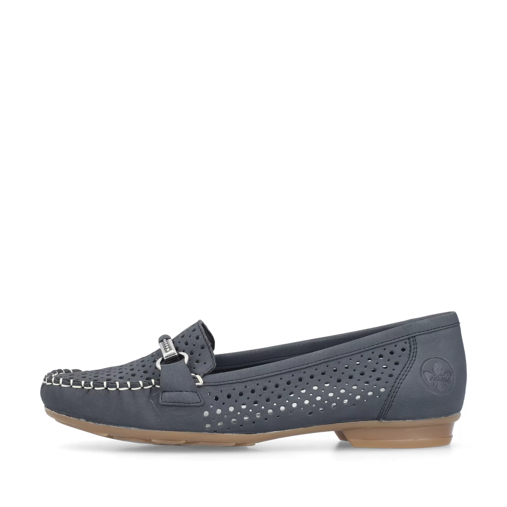 Women'S Loafers Navy Blue-Rieker Online