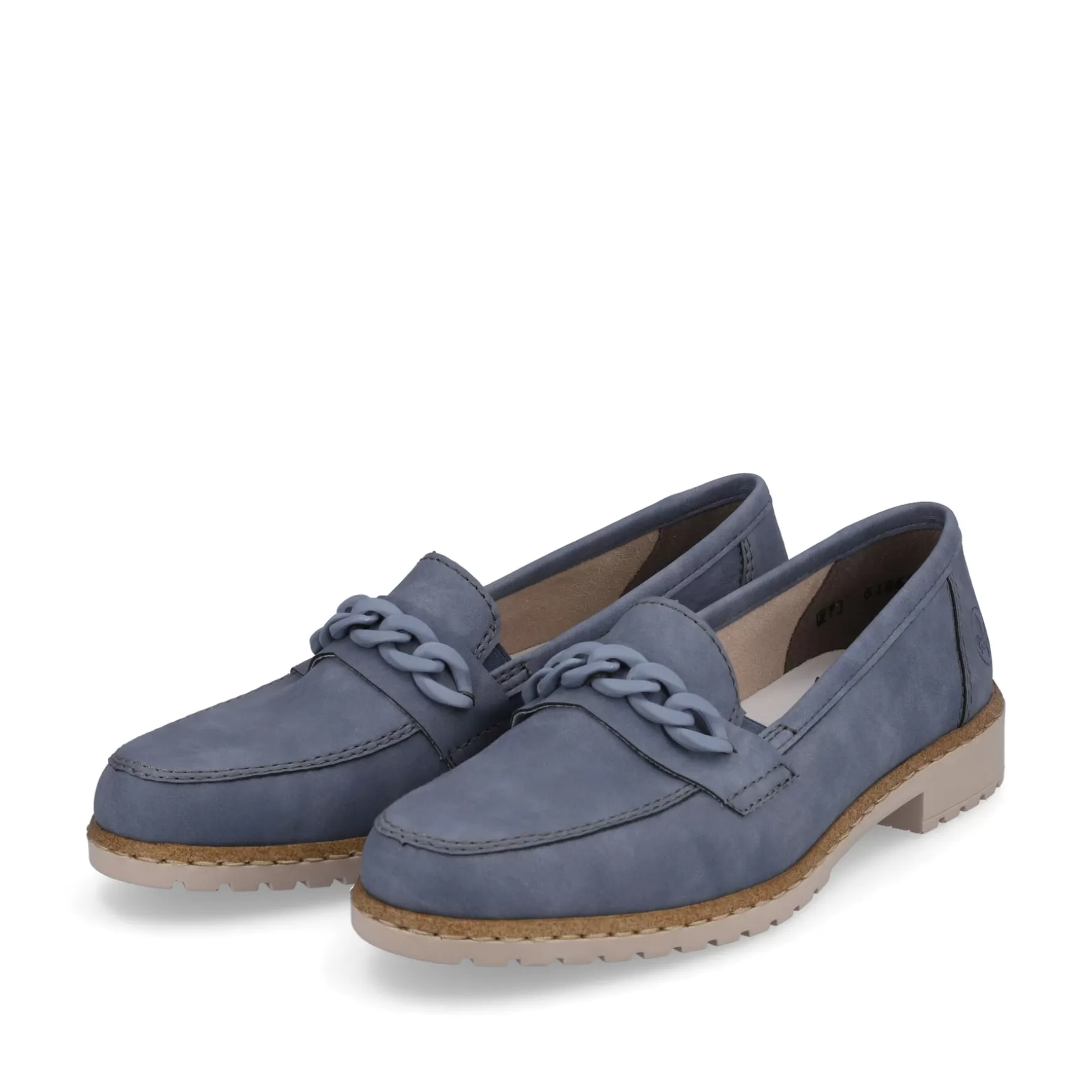 Women'S Loafers Sky Blue-Rieker Clearance