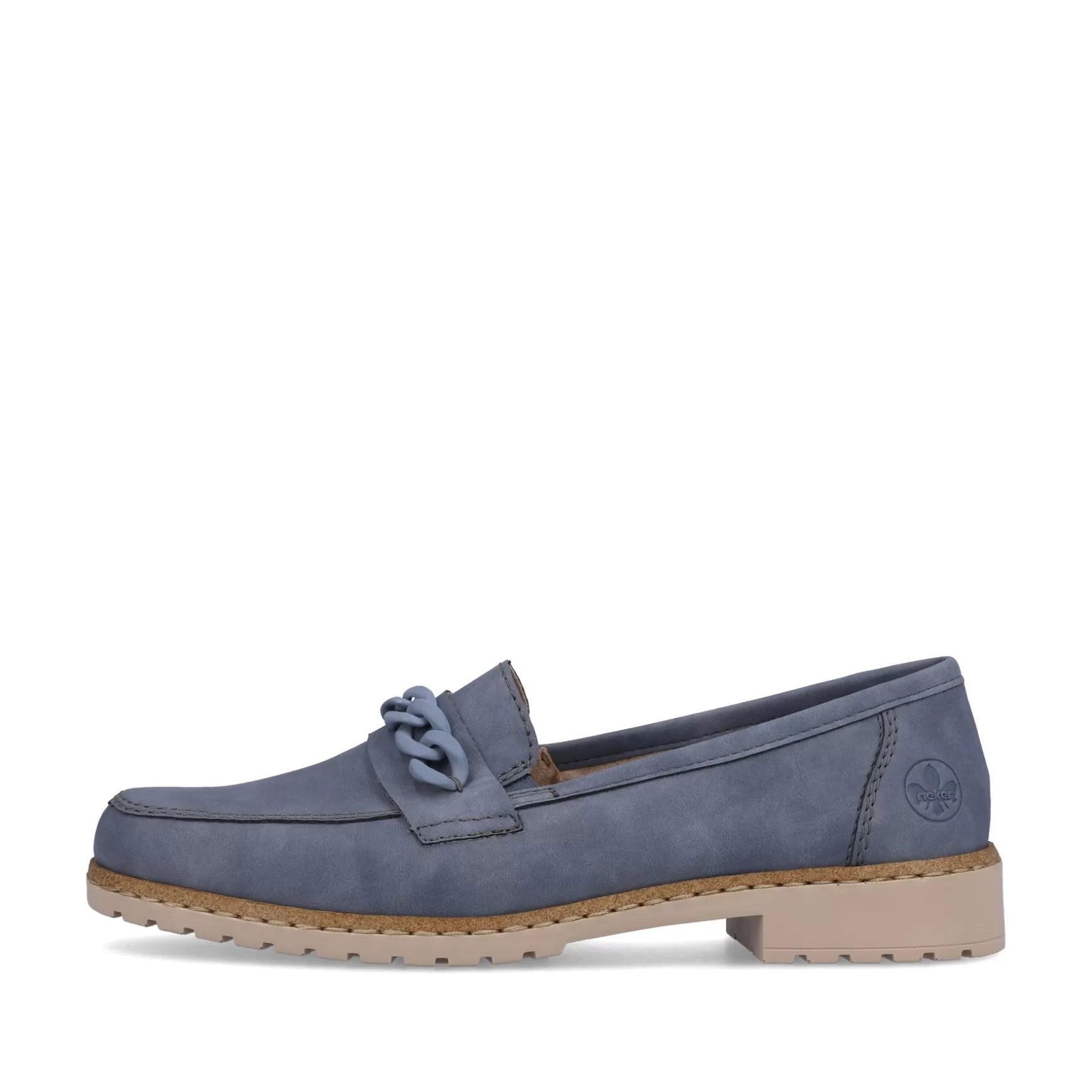 Women'S Loafers Sky Blue-Rieker Clearance