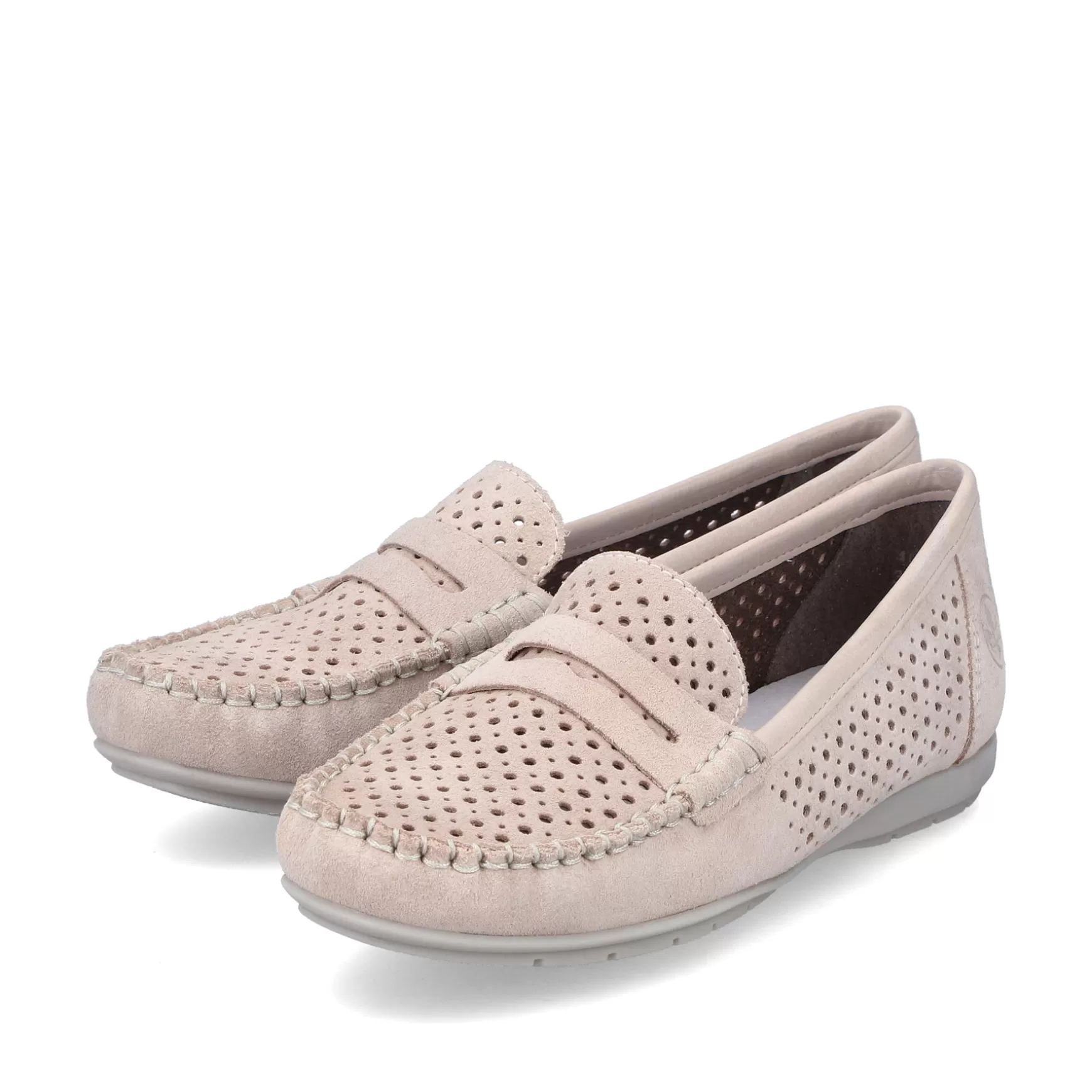 Women'S Loafers Soft Pink-Rieker Store