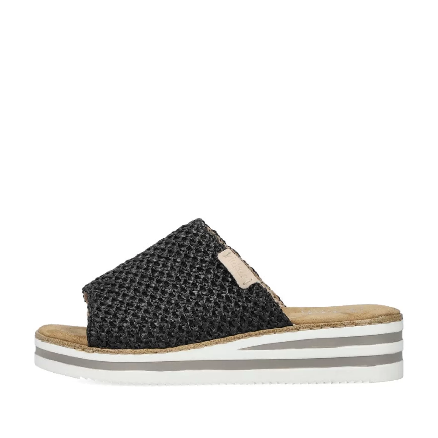 Women'S Mules Asphalt Black-Rieker Clearance