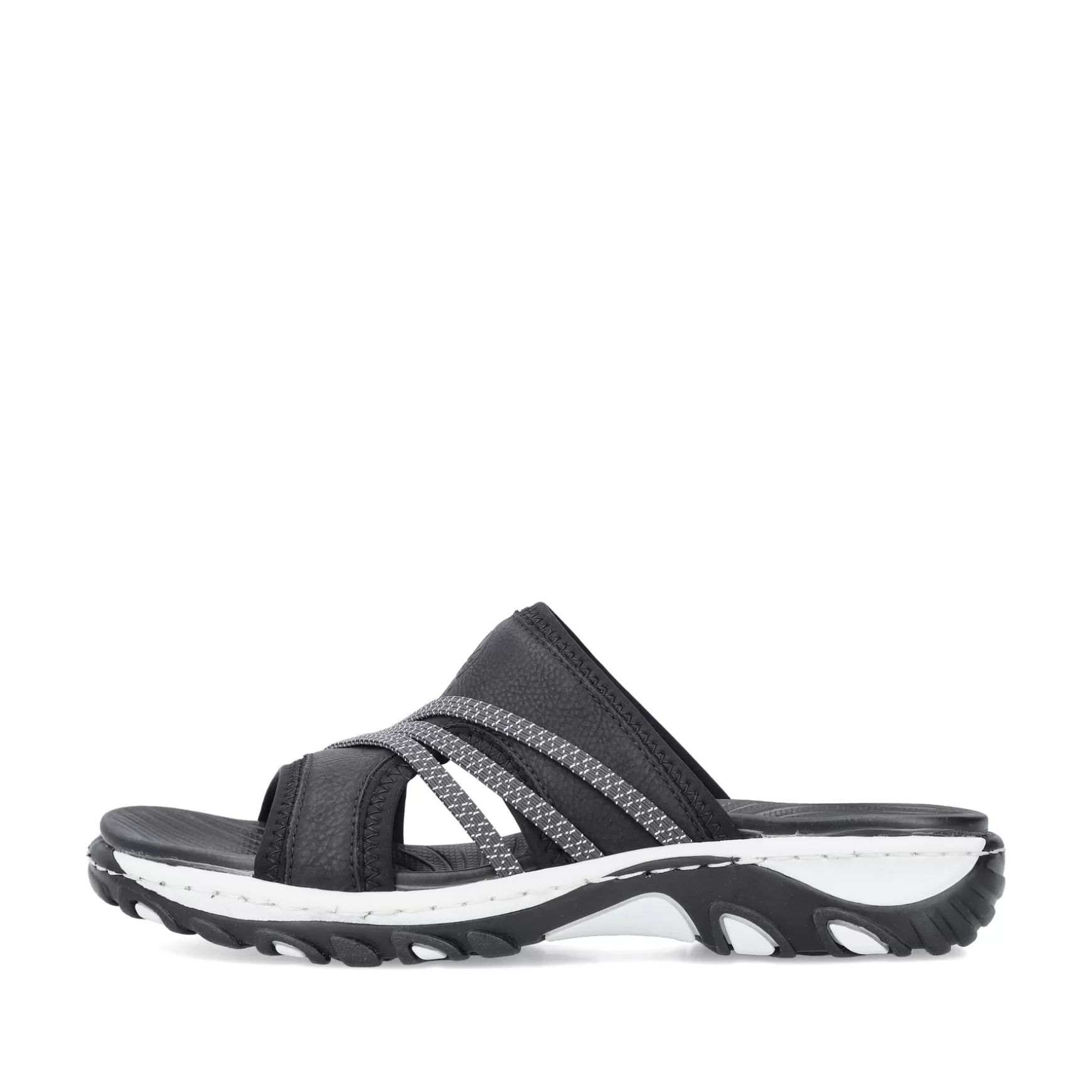 Women'S Mules Asphalt Black-Rieker Best