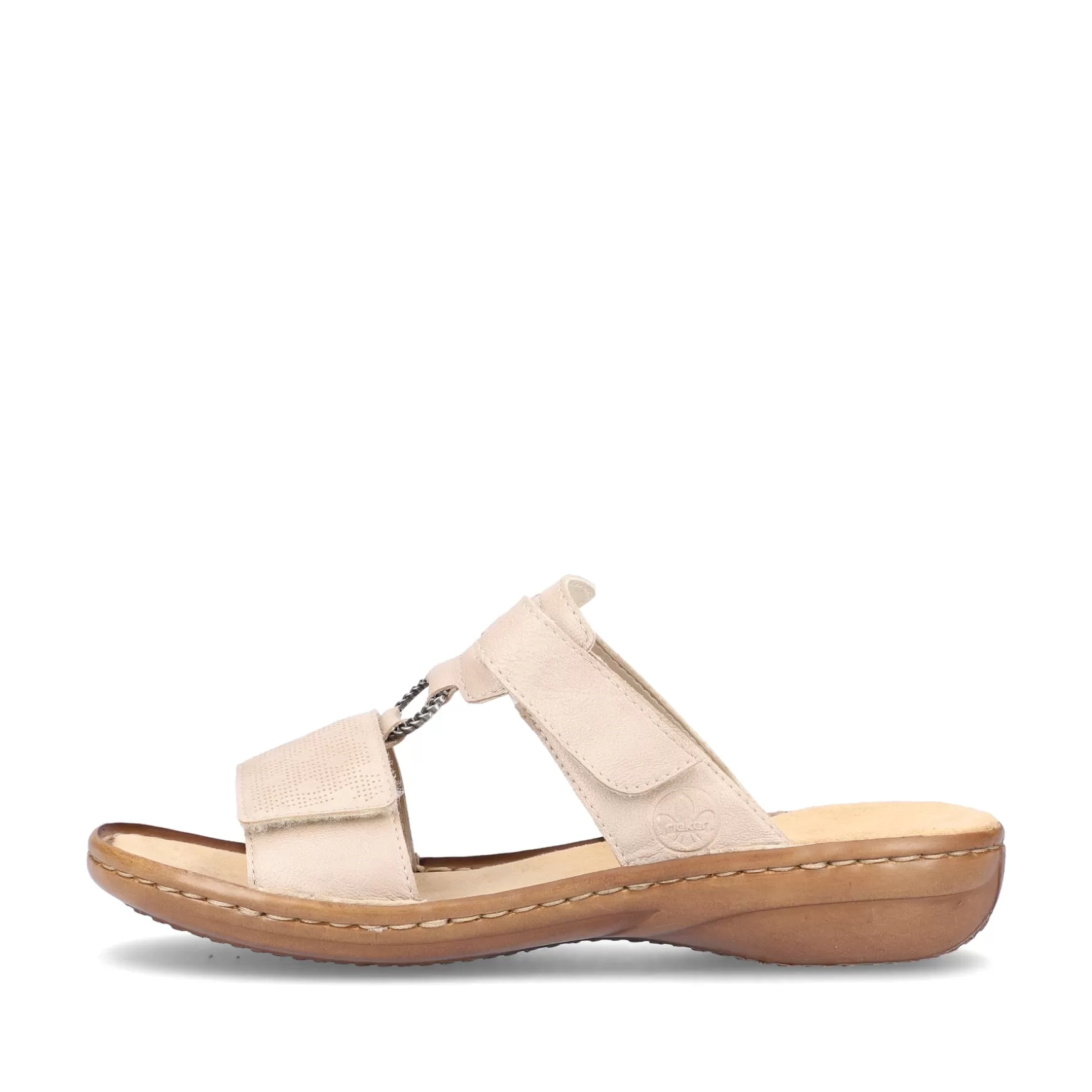 Women'S Mules Clay Beige-Rieker New