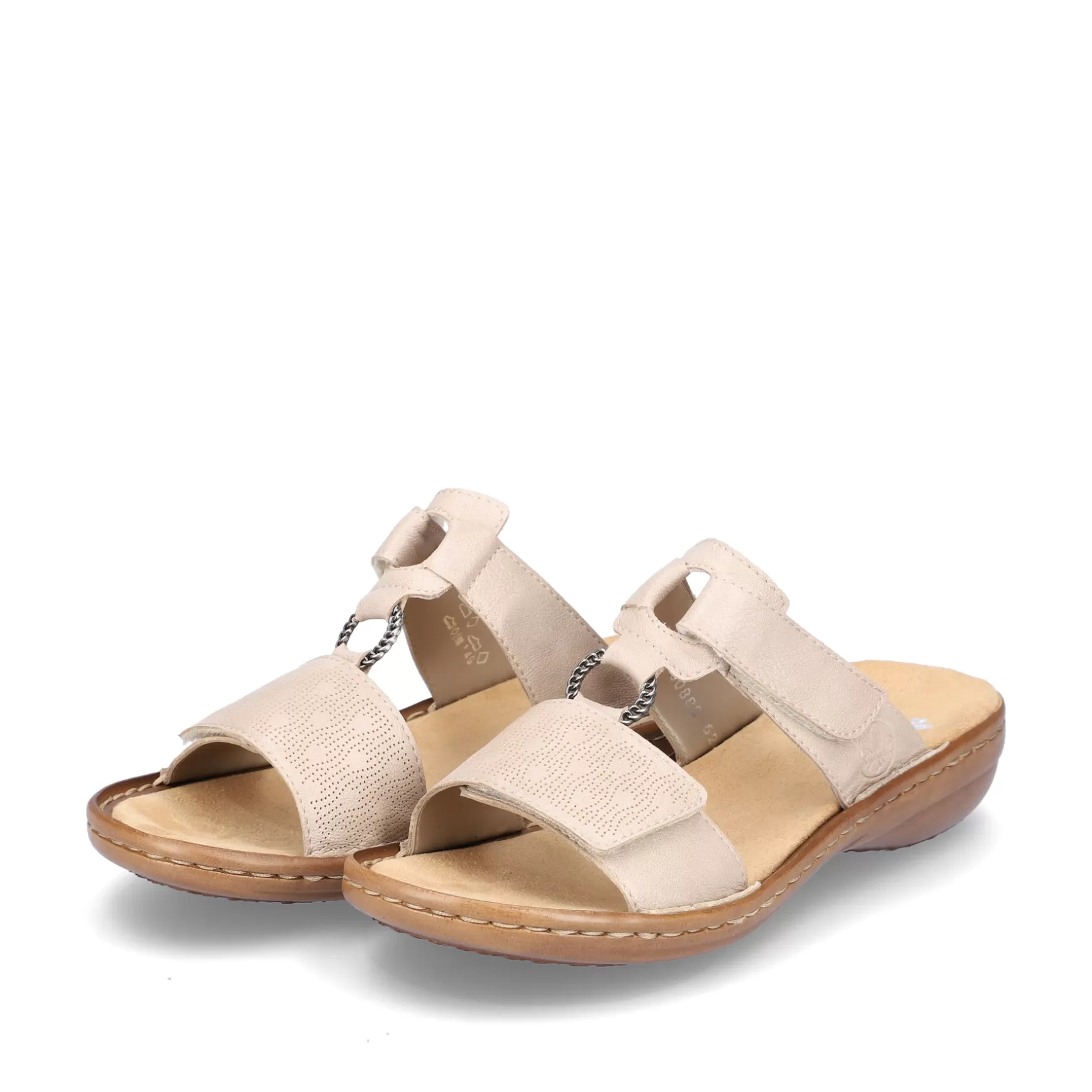 Women'S Mules Clay Beige-Rieker New