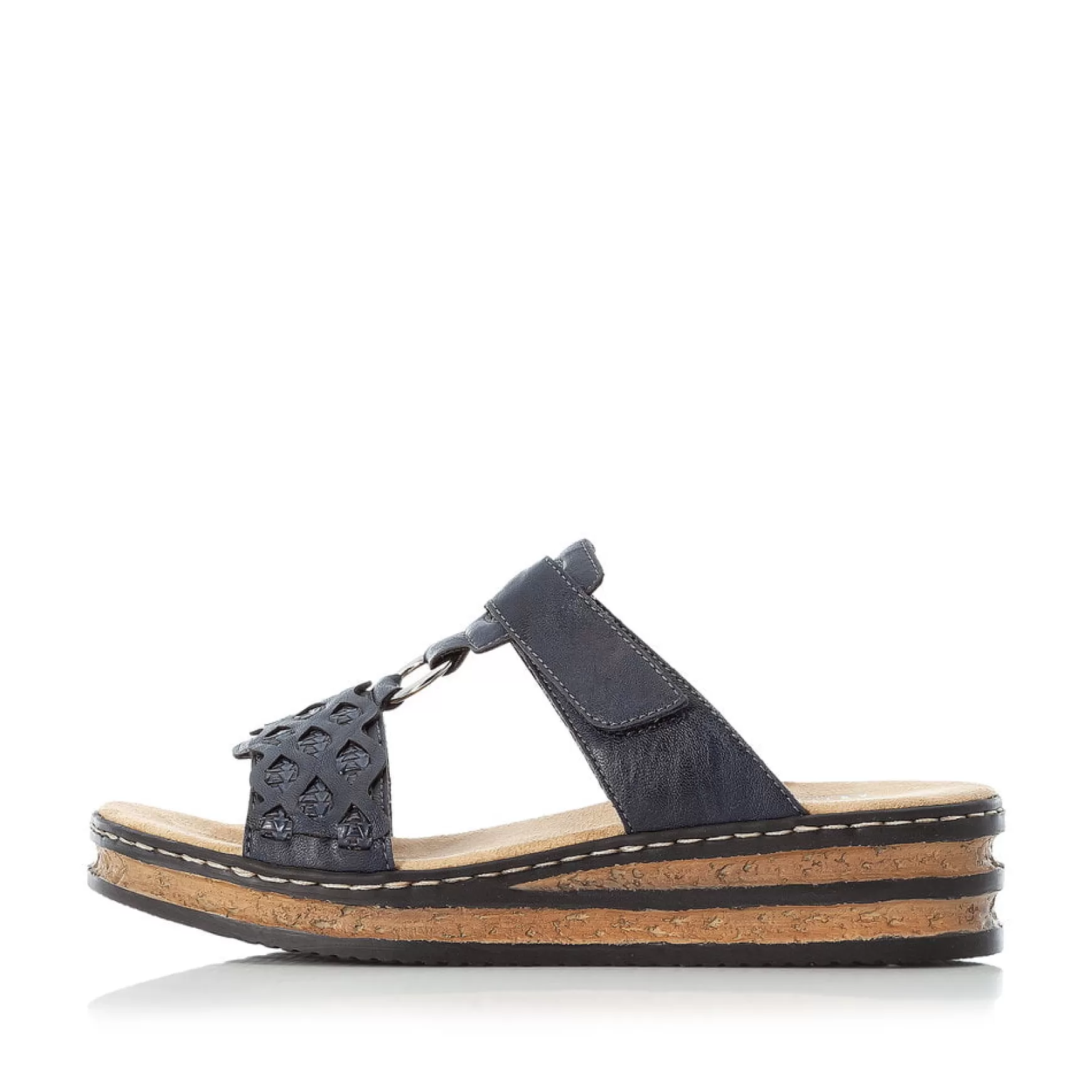 Women'S Mules Dark Blue-Rieker Cheap