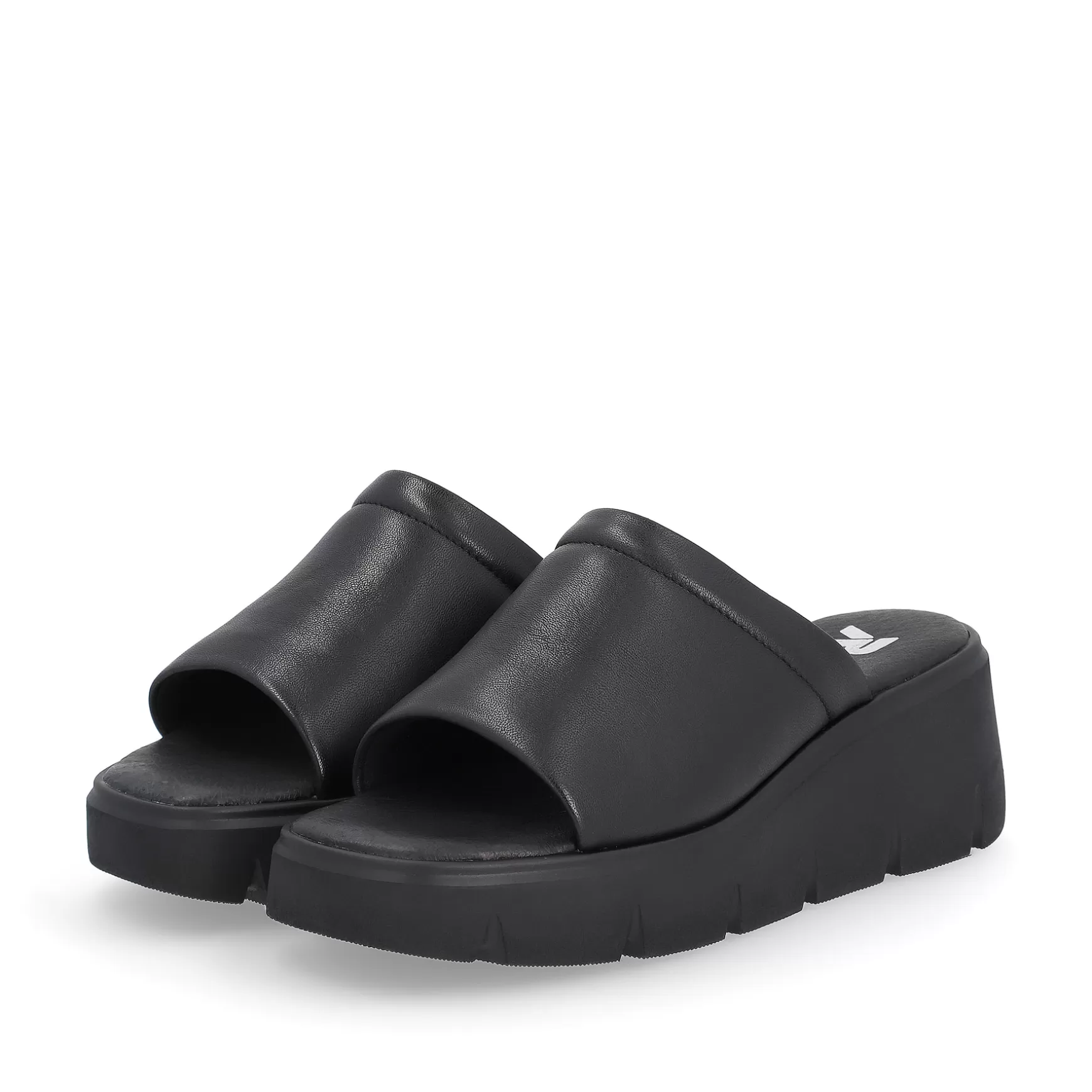 Women'S Mules Deep Black-Rieker Clearance