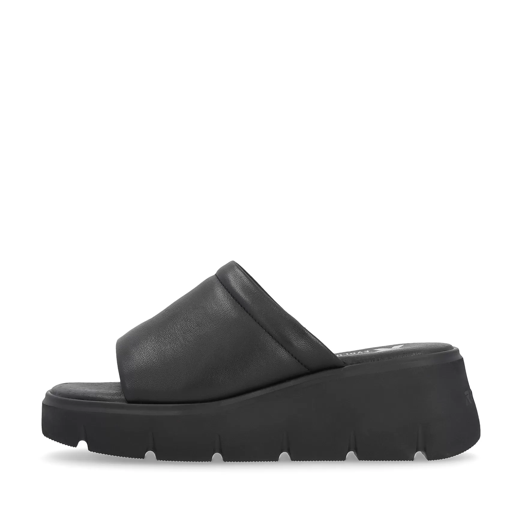 Women'S Mules Deep Black-Rieker Clearance