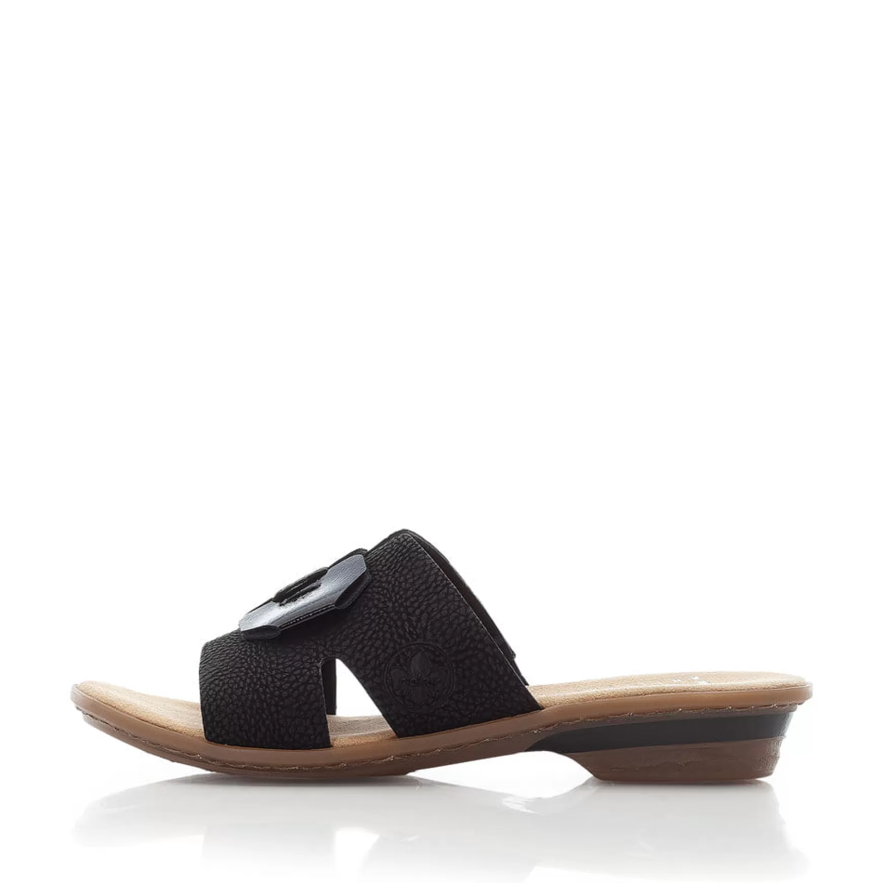 Women'S Mules Deep Black-Rieker Sale