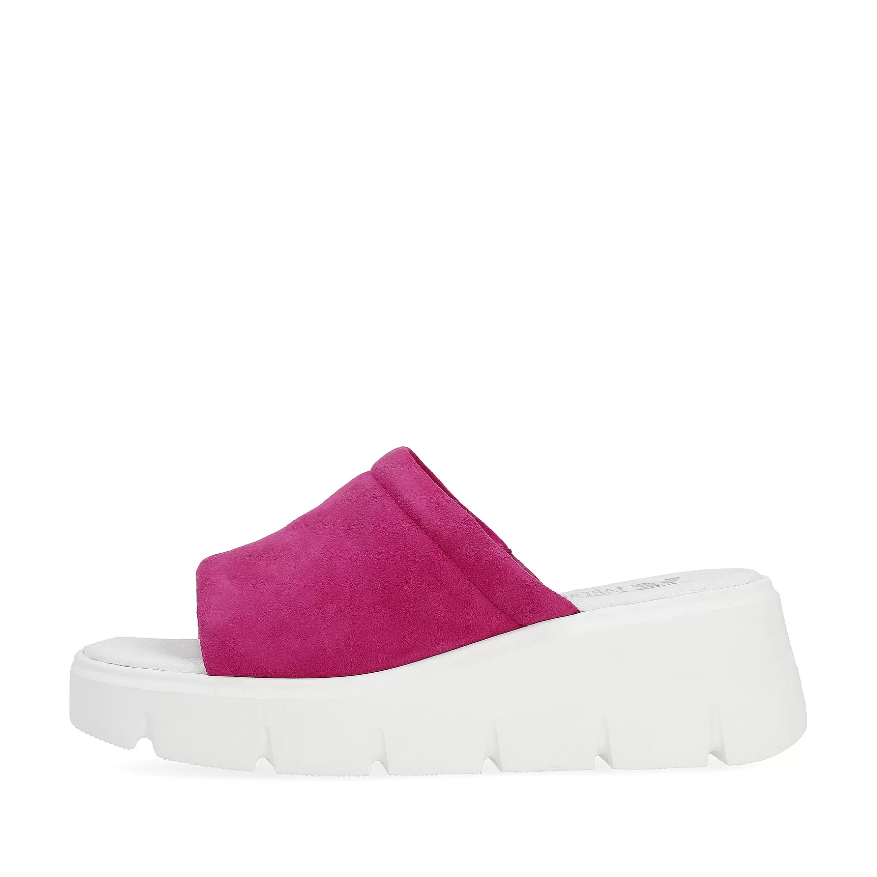 Women'S Mules Fuchsia-Rieker Fashion