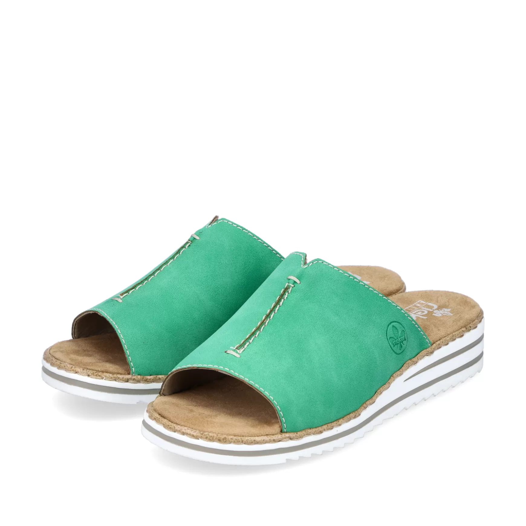 Women'S Mules Grass Green-Rieker Flash Sale