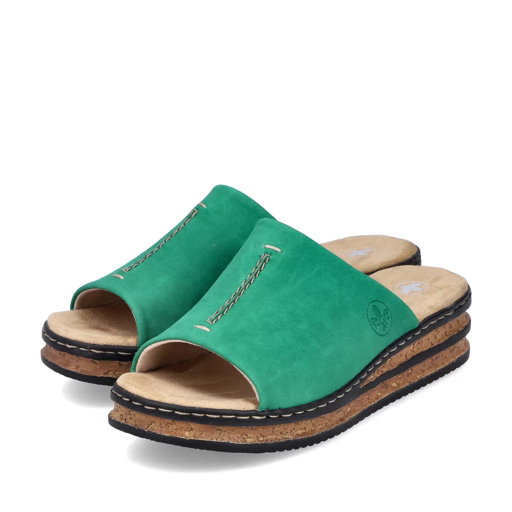 Women'S Mules Grass Green-Rieker Outlet