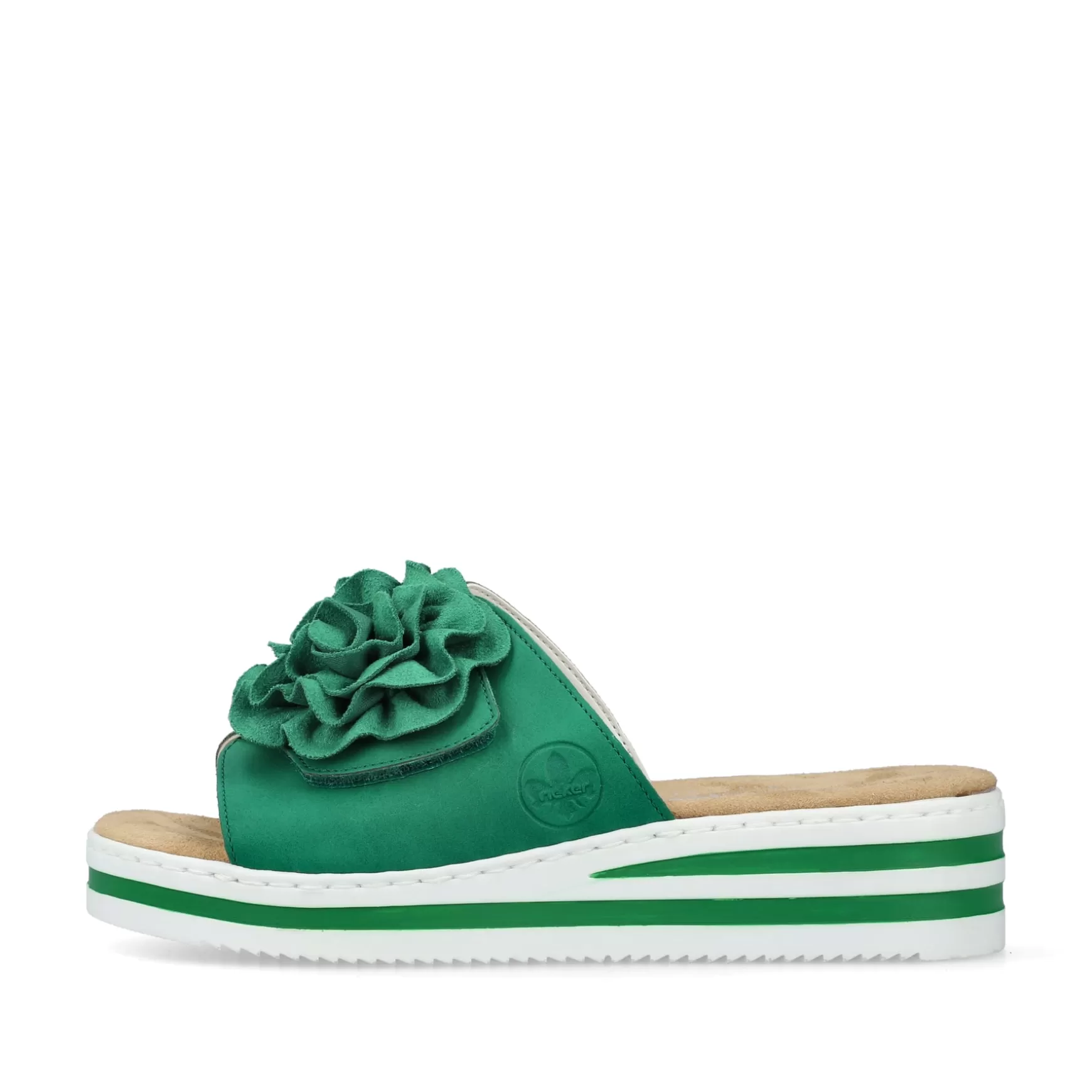 Women'S Mules Grass Green-Rieker New